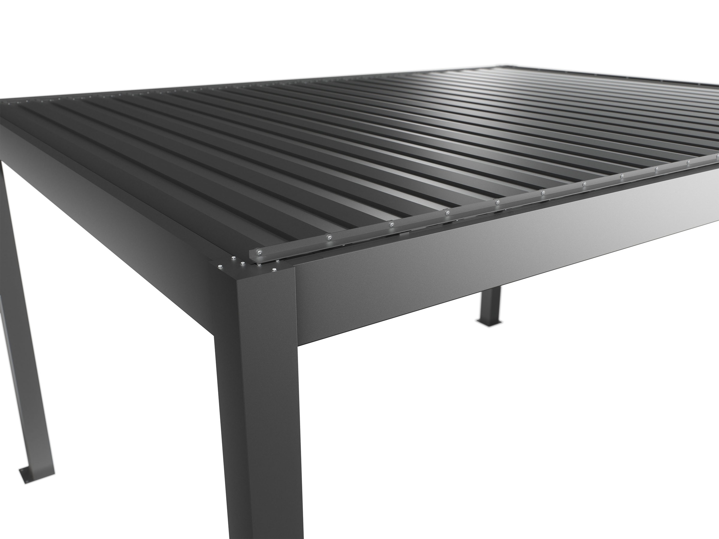 Biohort Pergola »4x3,5 m, verschiedene Farben«, 404,5x367,5x264 cm, ausgezeichnet mit dem Red Dot Design Award