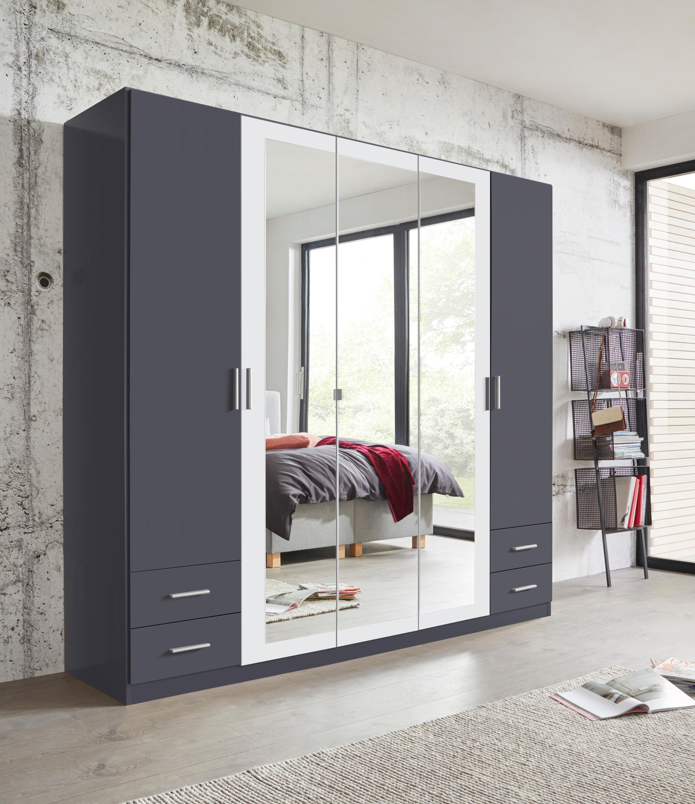 rauch Drehtürenschrank "Drehtürenschrank Schrank Garderobe Wäscheschrank Sc günstig online kaufen