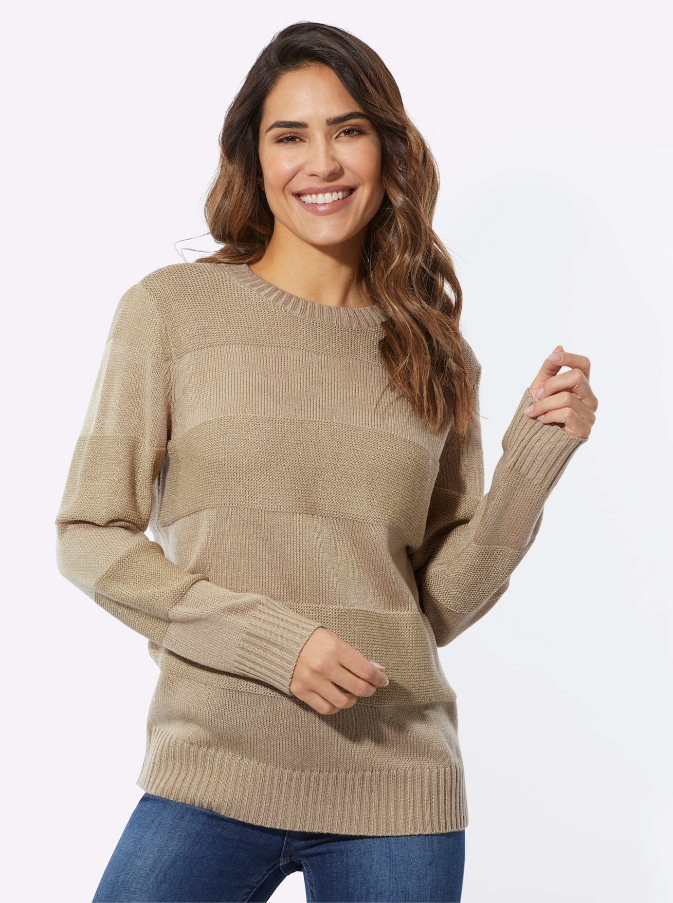 Classic Basics Strickpullover "Langarm-Pullover" günstig online kaufen