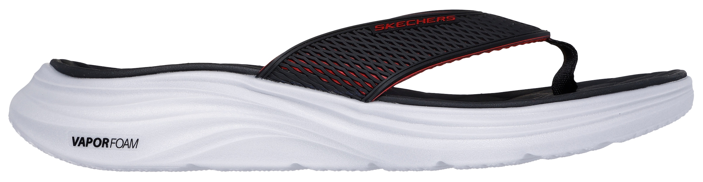 Skechers Zehentrenner »VAPOR FOAM SANDAL«, Sommerschuh, Schlappen, Poolslides, Badeschuh, mit Vapor Foam