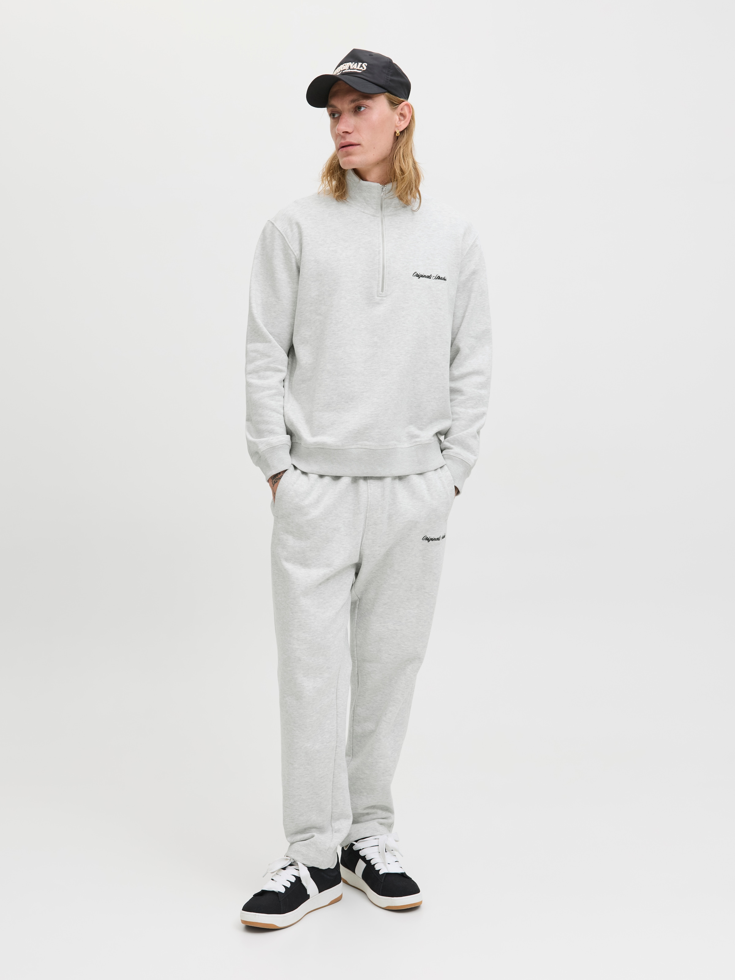 Jack & Jones Sweatshirt »JORNORREBRO EMB SWEAT HIGH NECK SN«