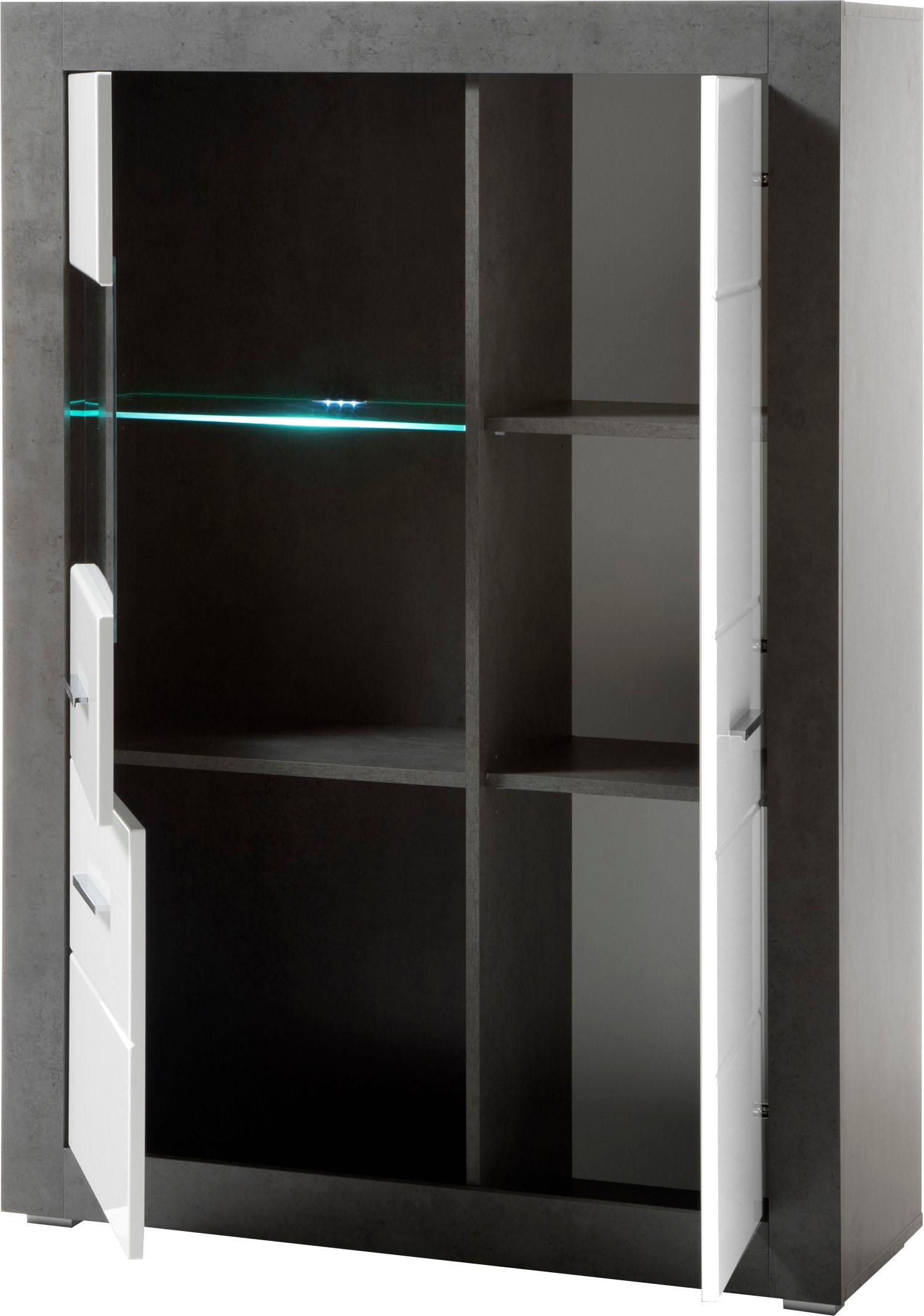 INOSIGN Vitrine »Etero«, Höhe 142 cm | BAUR