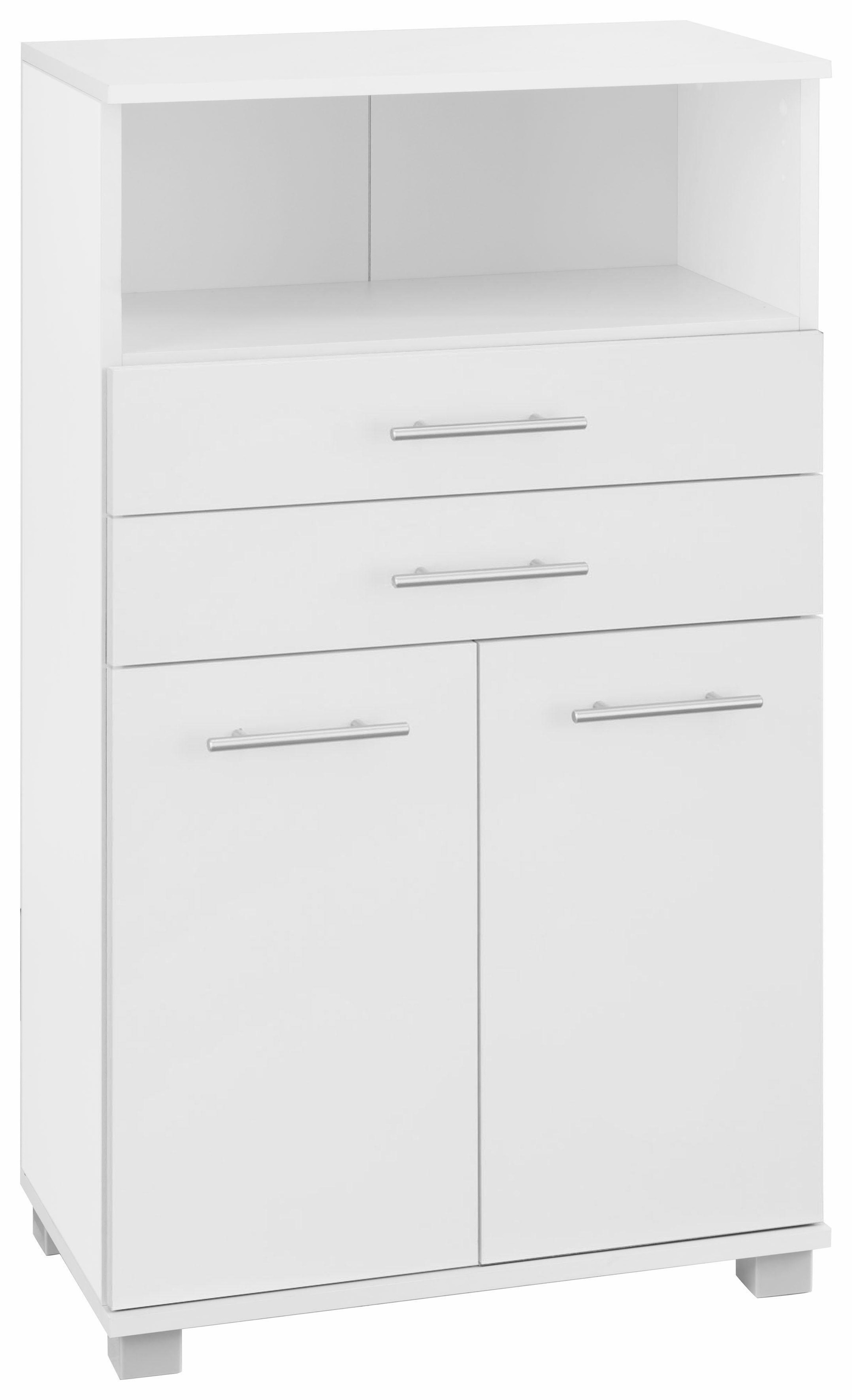 Midischrank »Emmi«, Breite 60 cm, Metallgriffe, mit 2 Schubkästen