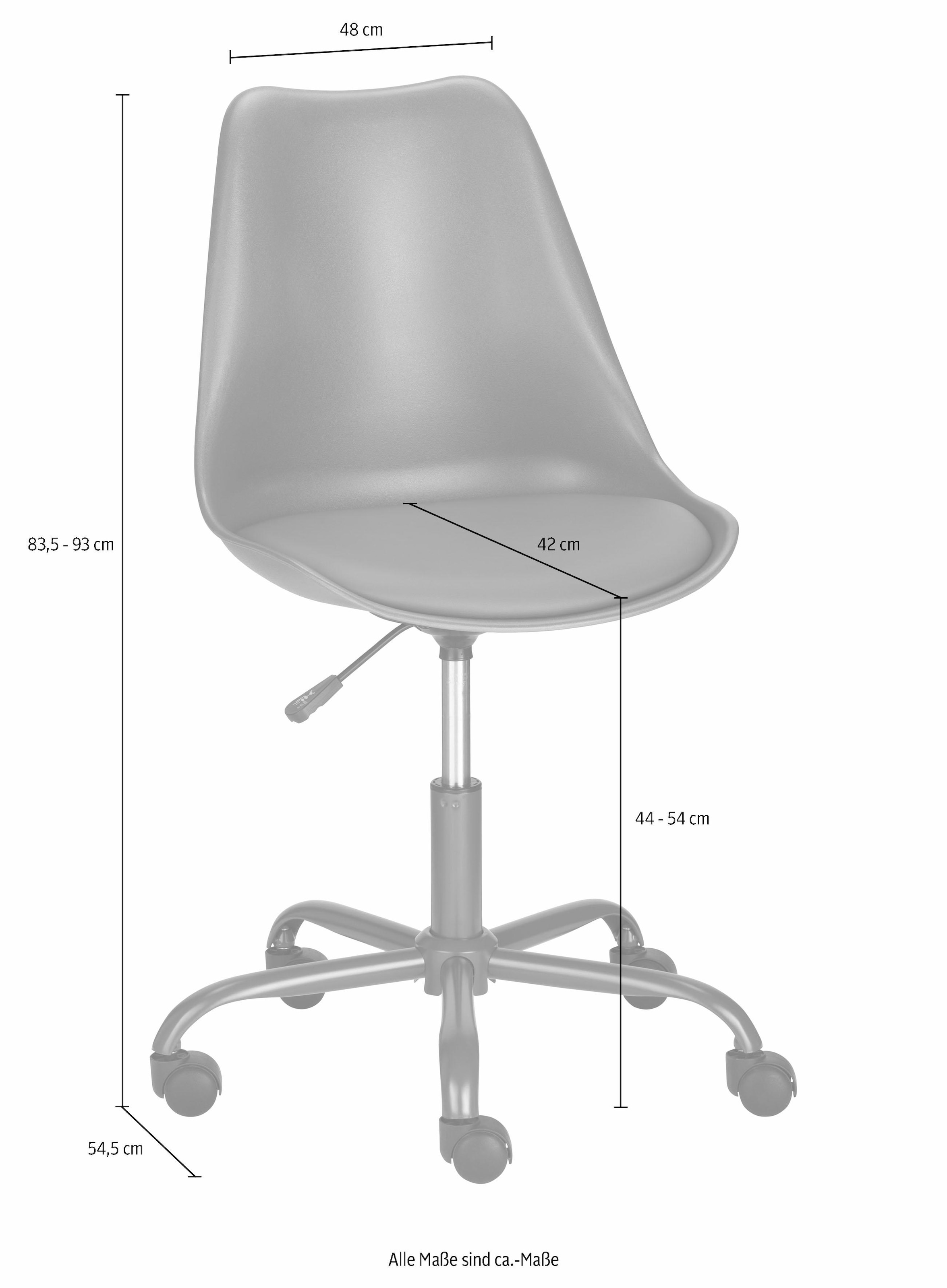 INOSIGN Bürostuhl »Donny«, Polyester, gepolsterter Schreibtischstuhl im  modernen Design bestellen | BAUR