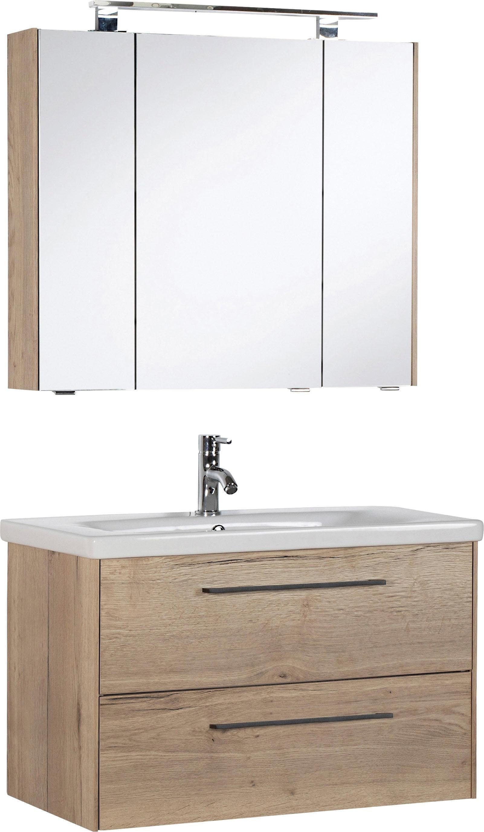 Saphir Badmöbel-Set "3400", (Set, 2 St.), Breite 80 cm günstig online kaufen