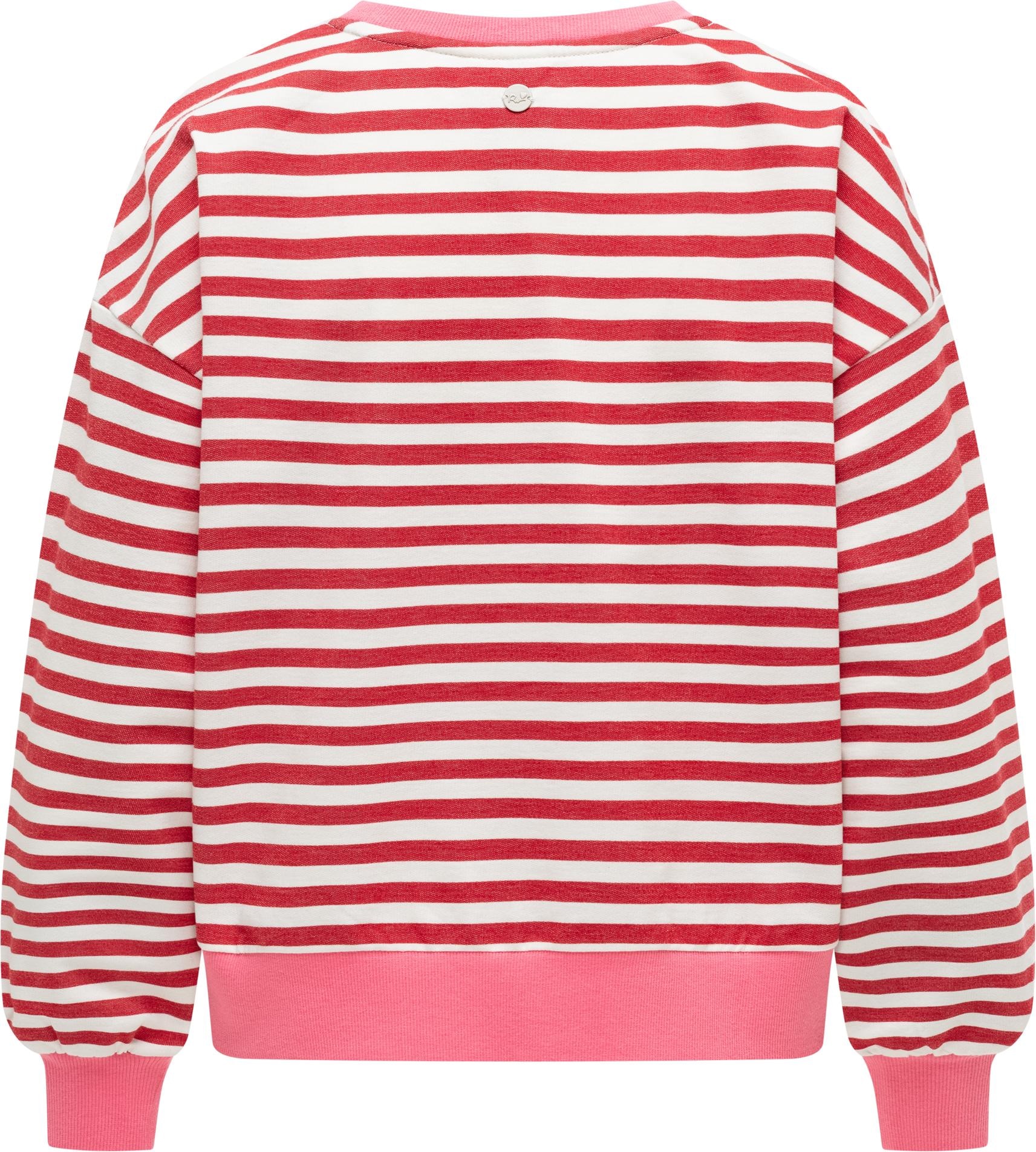 Ragwear Sweater »Wuss Stripes«, Hoodie mit verstellbarer Kapuze
