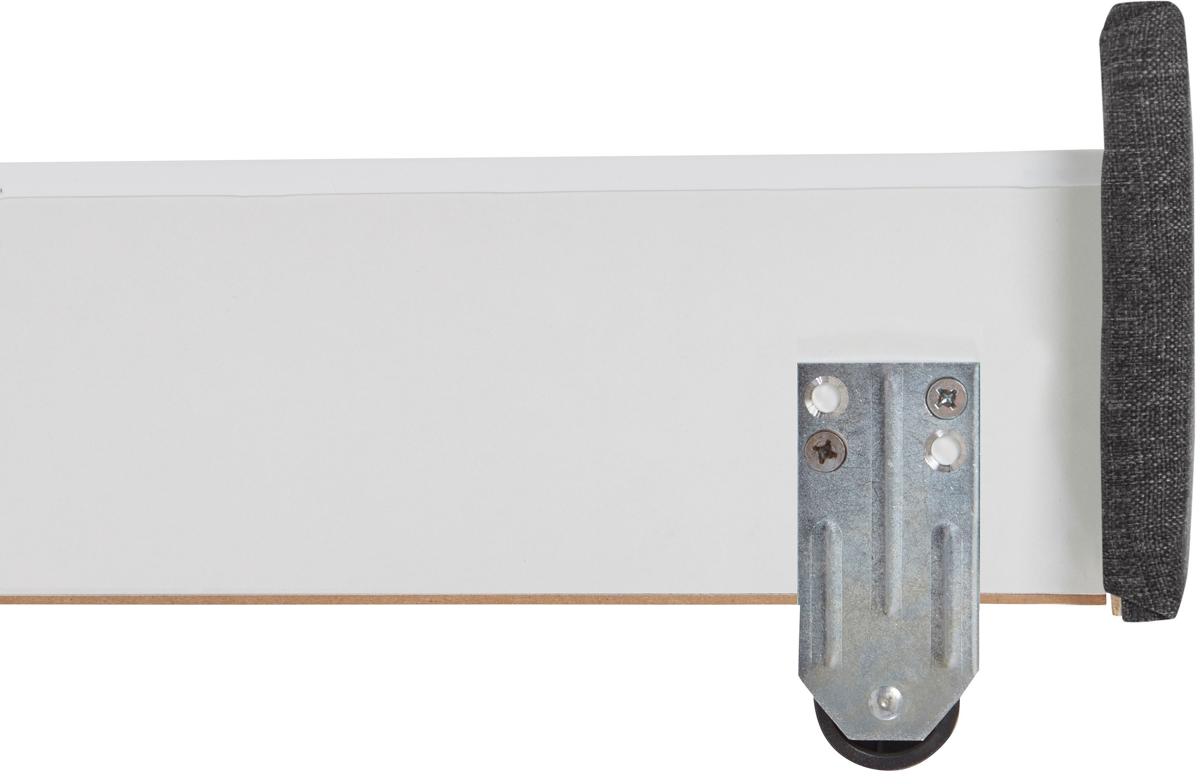 INOSIGN Boxbett »Luan«, Schubkästen, LED-Beleuchtung und Topper, in Breite 120 cm und 180 cm