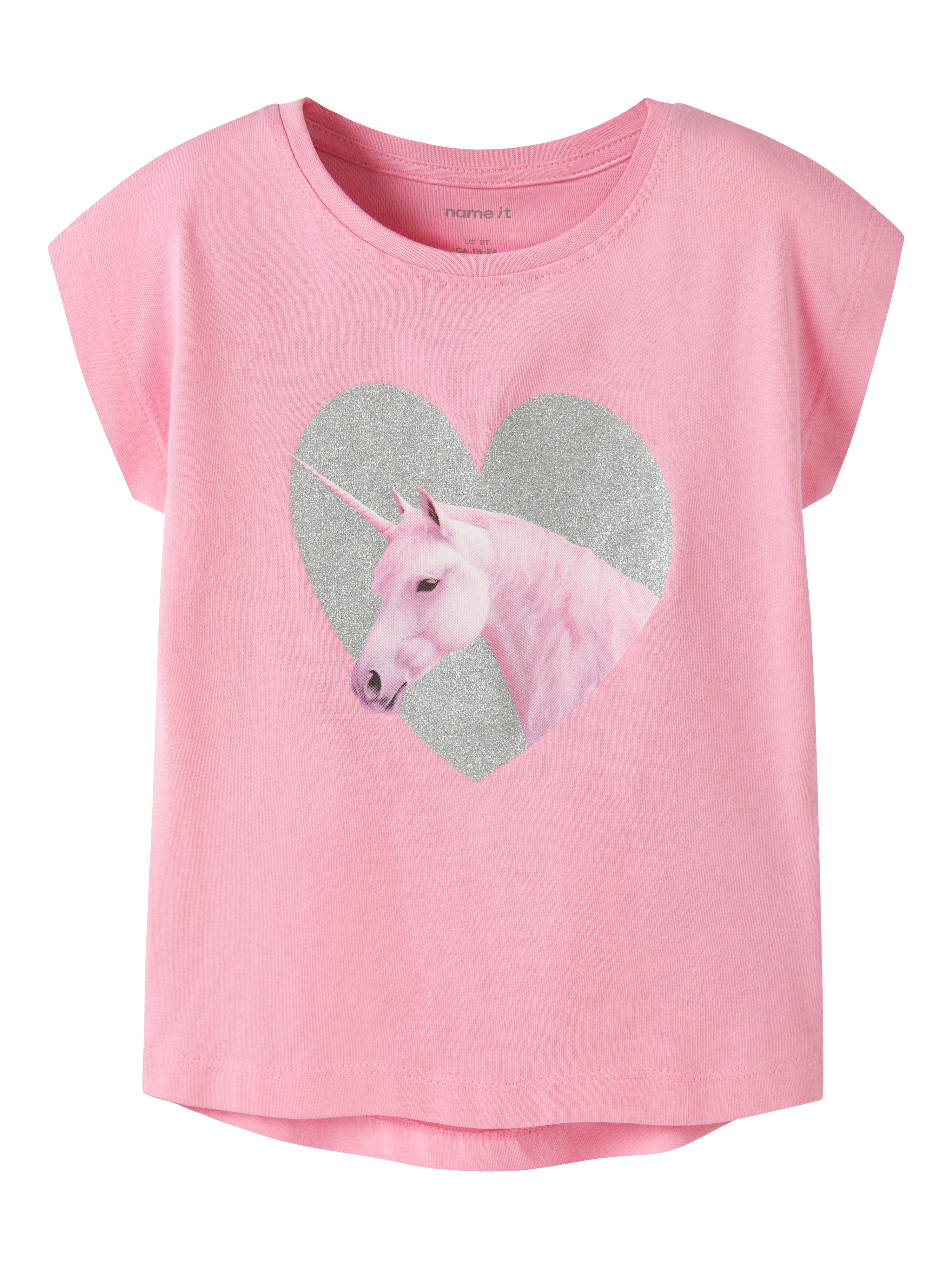 Name It T-Shirt "NMFVOTIA CAPSL TOP" Baumwolle, loose fit