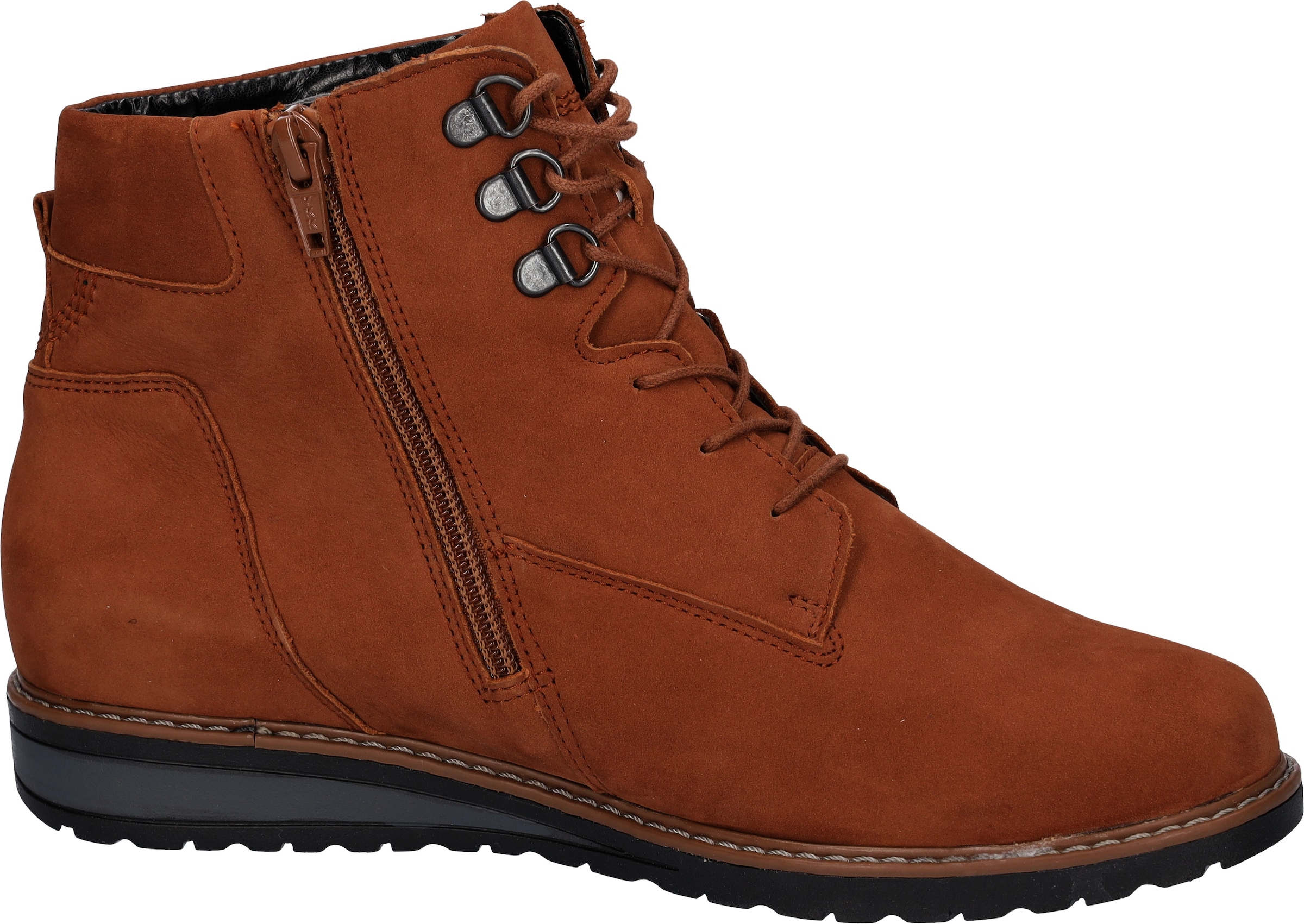 Waldläufer Schnürboots »HAVIDA«, Winterboots, Komfortboots, Keilabsatz, Bequemweite G (=weit)