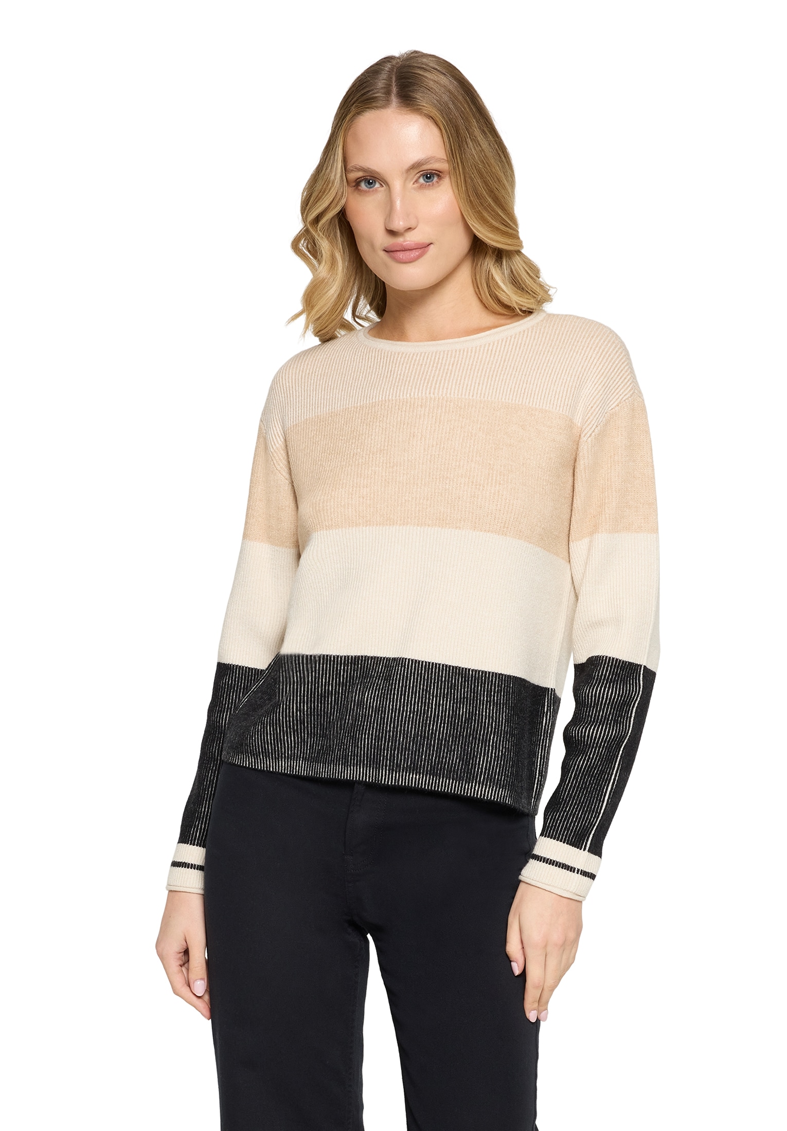Betty Barclay Strickpullover "Damen mit Rippenstruktur" 1 tlg. günstig online kaufen