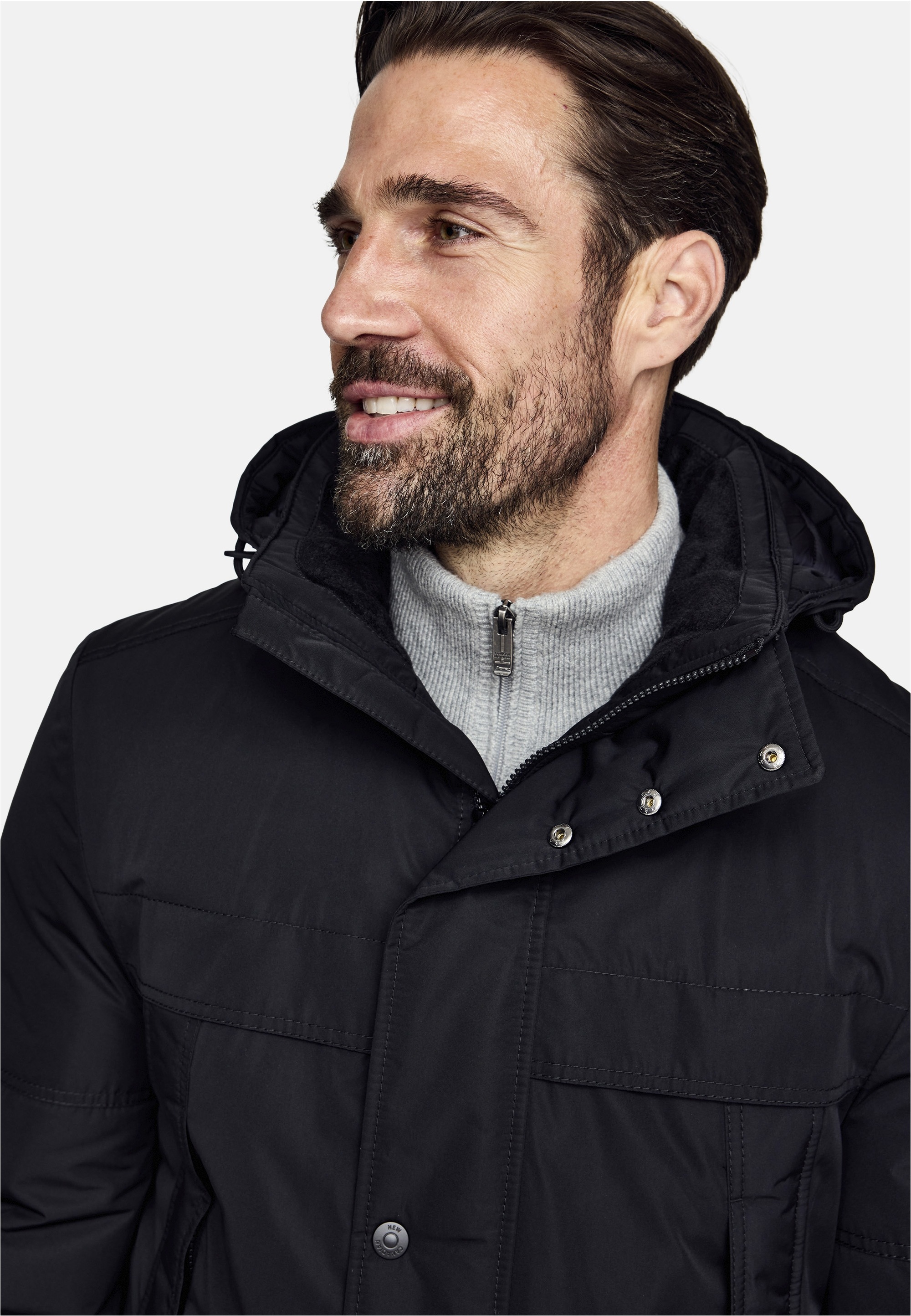 New Canadian Outdoorjacke »dry iQ« mit Fleece-Einsatz am Innenkragen
