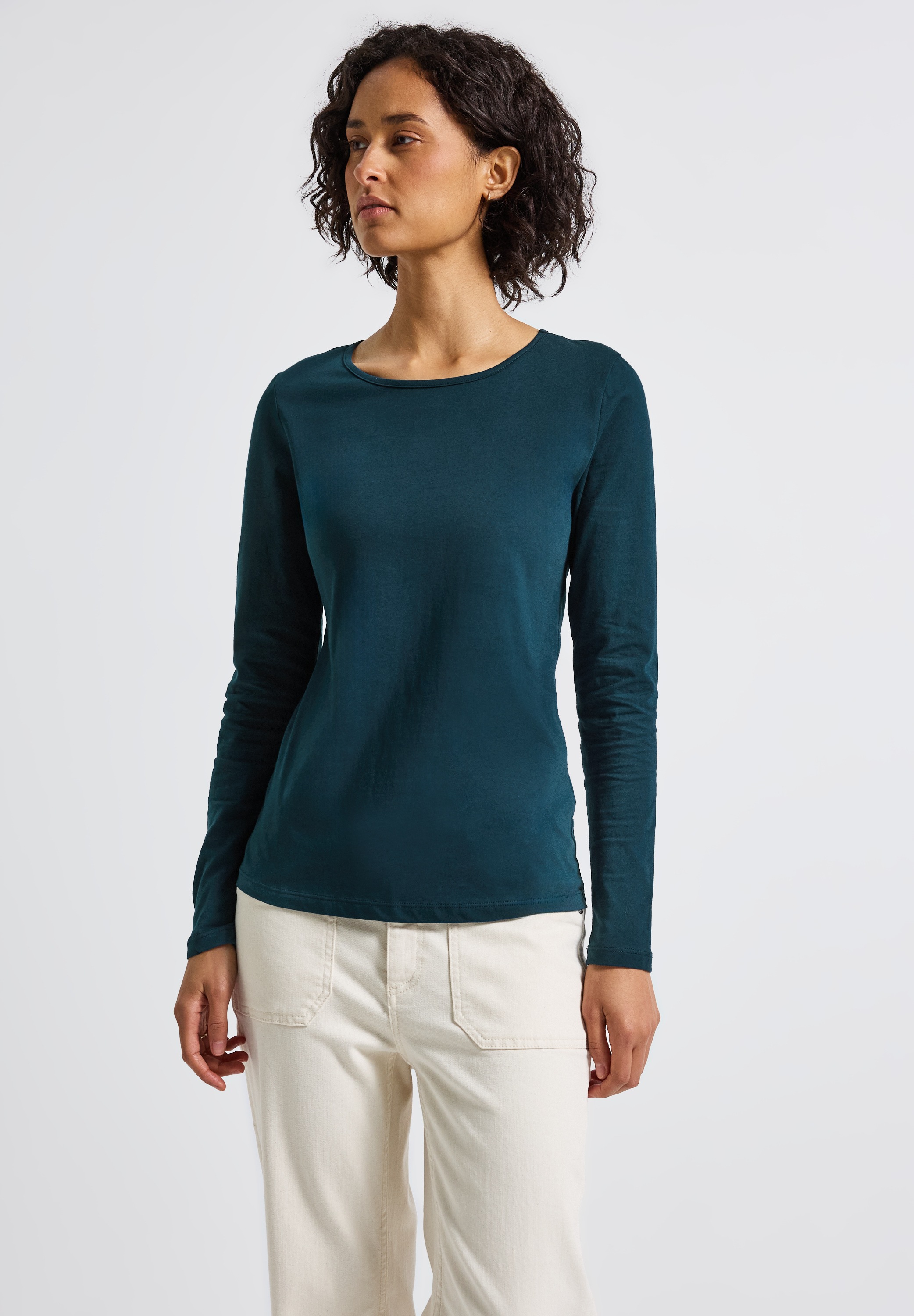 STREET ONE Langarmshirt Basic günstig online kaufen