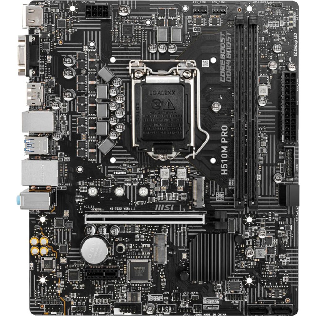 MSI Mainboard »H510M PRO«