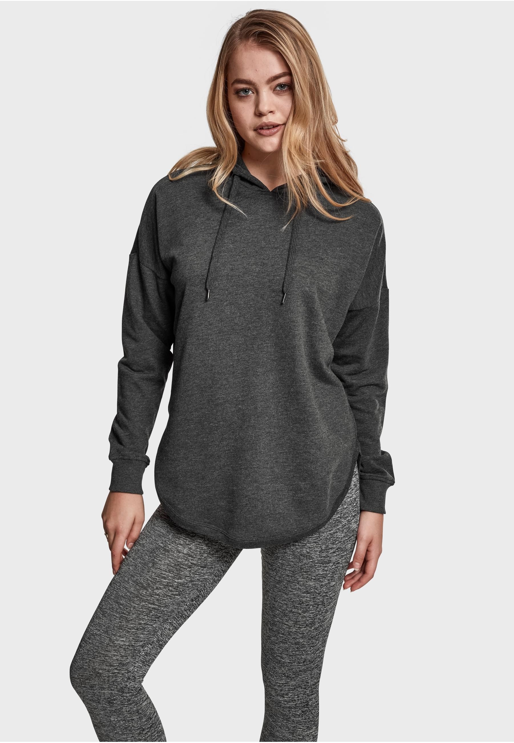 URBAN CLASSICS Rundhalspullover »Urban Classics Damen Ladies Oversized Terry Hoody« 1 Stk. tlg.