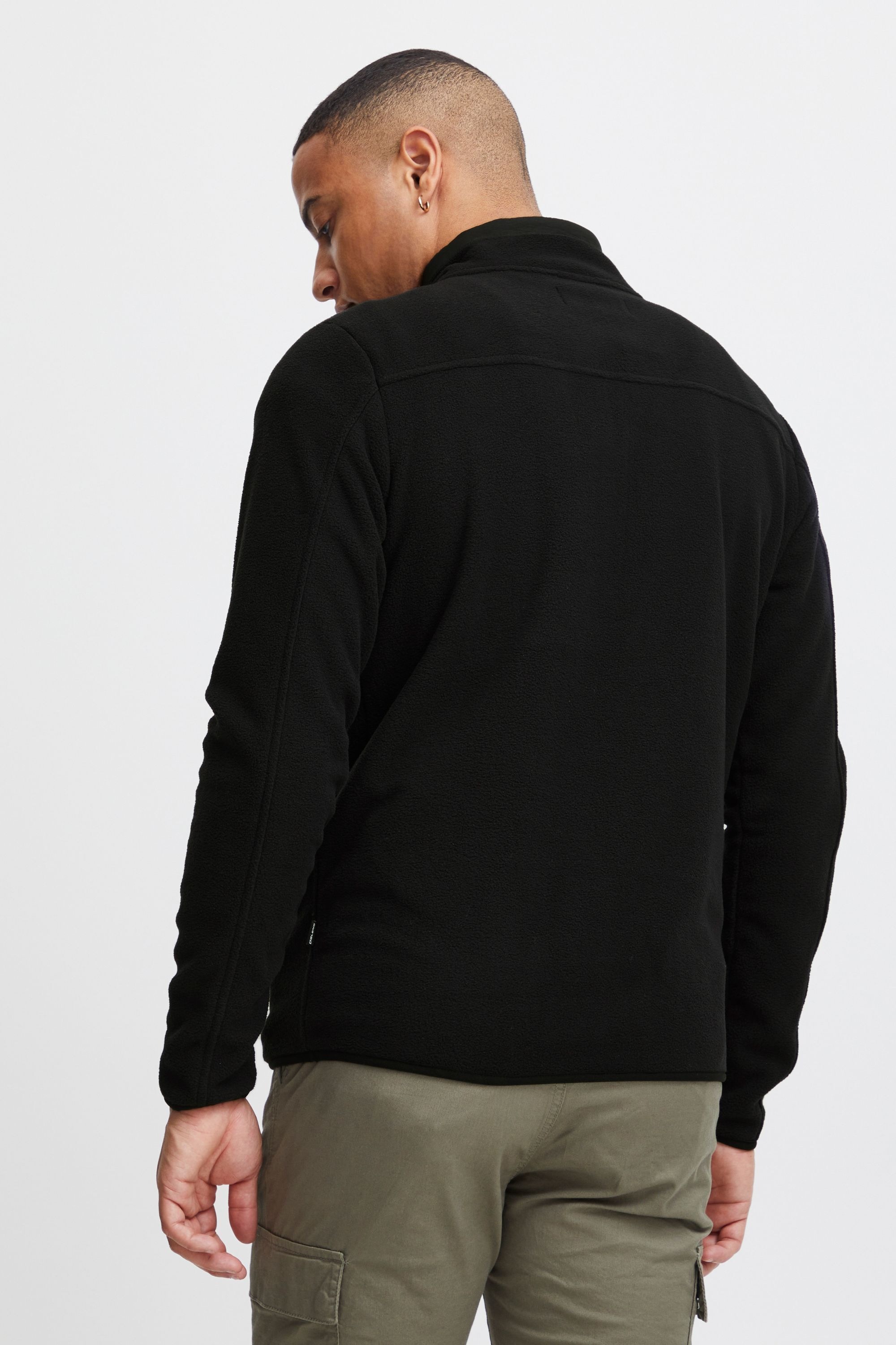 BLEND BHFloren Men's Fleece Jacket Black XL 3