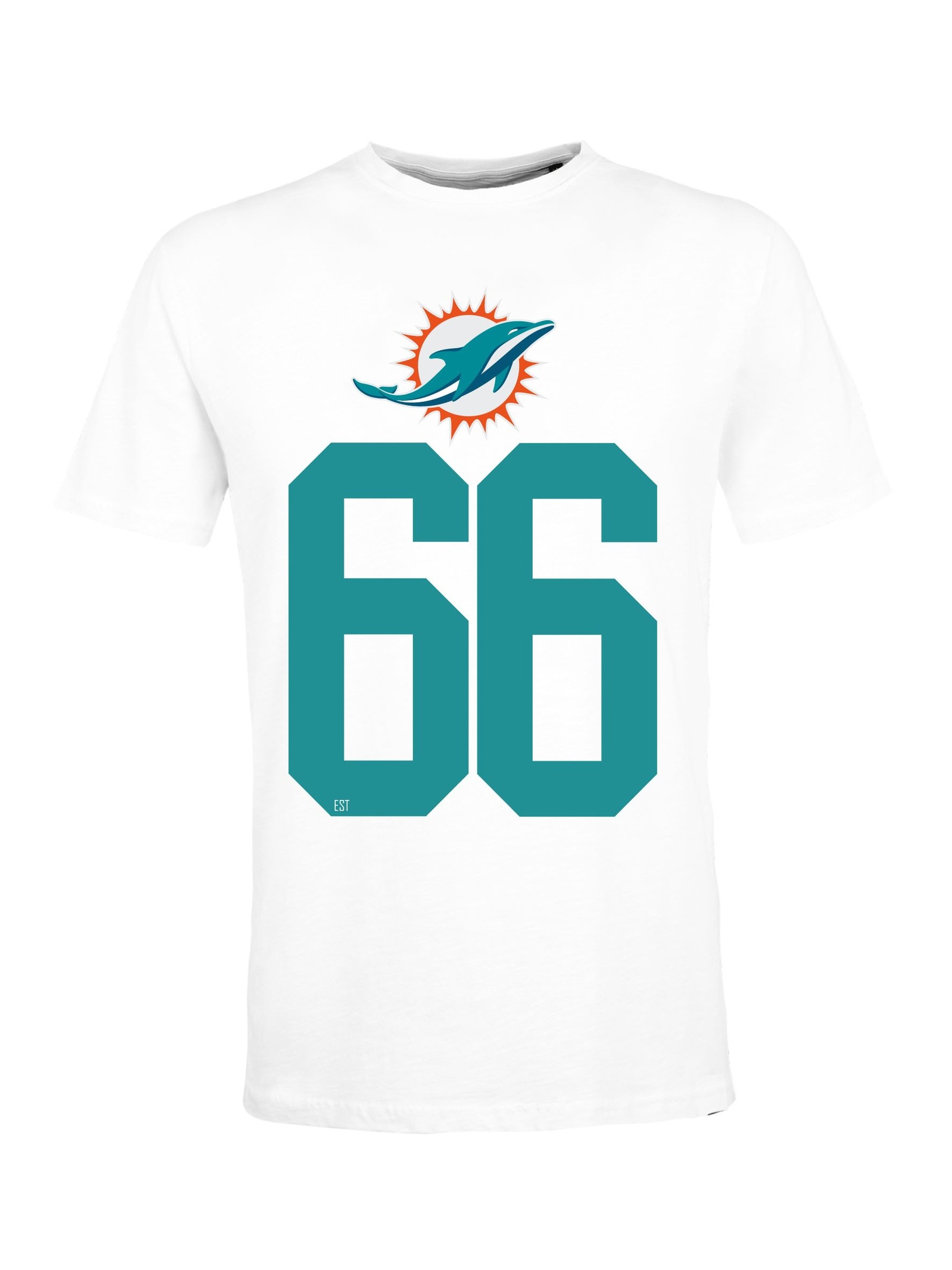 Recovered T-Shirt »NFL Dolphins 82 Core«, für alle Miami Dolphins-Fans