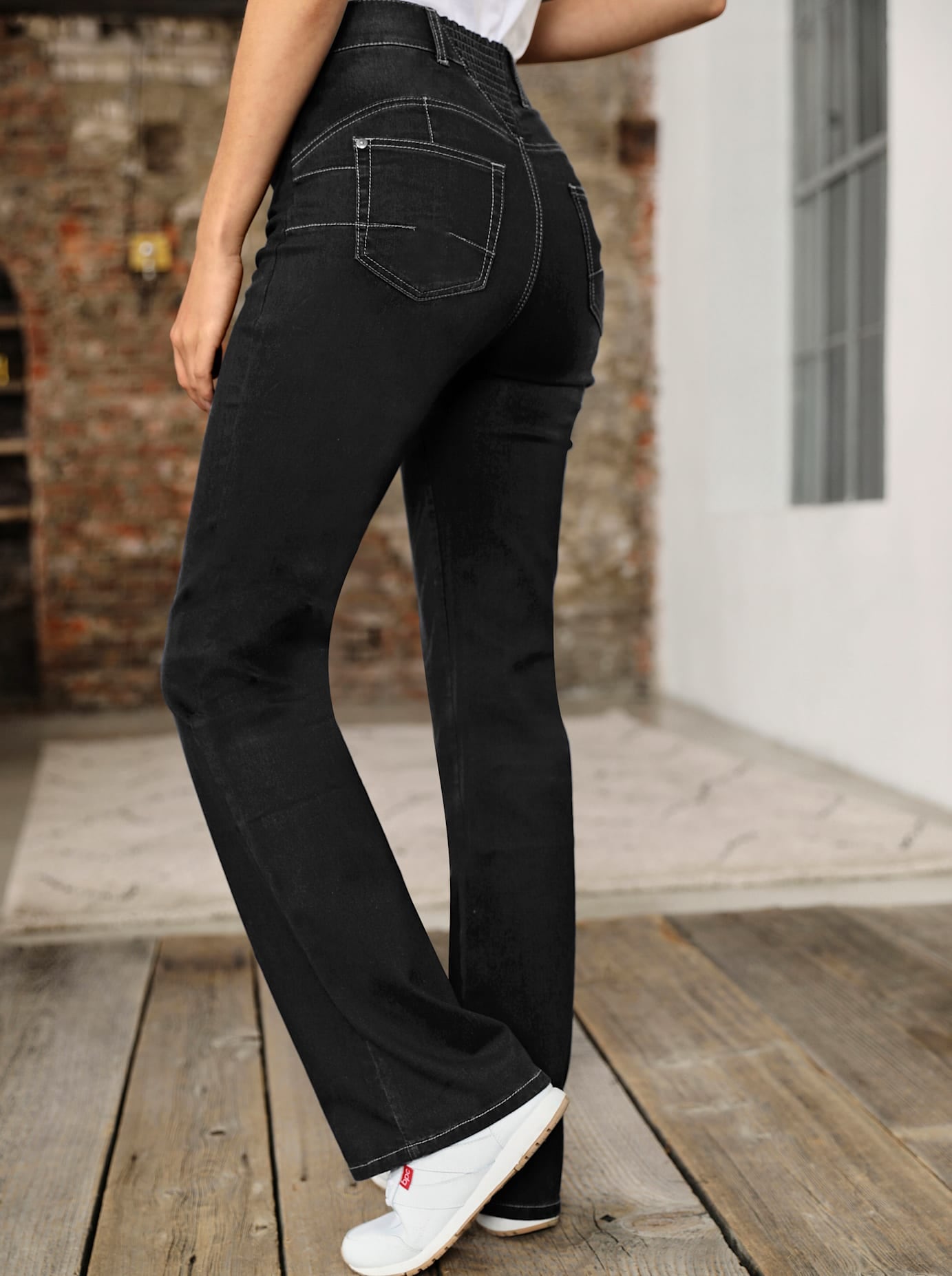 Inspirationen 5-Pocket-Jeans 1 Stk. tlg. günstig online kaufen