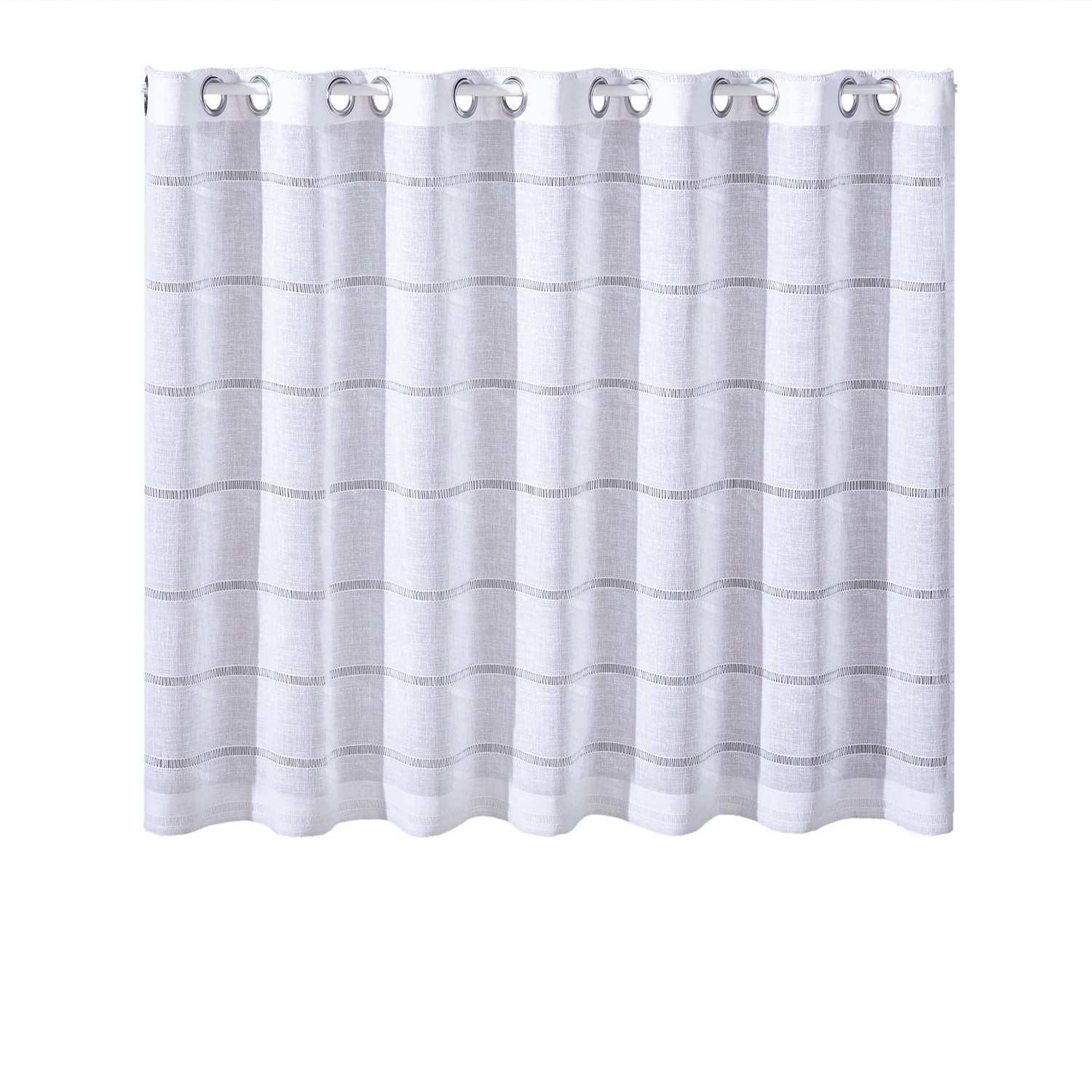 Gerster Scheibengardine "Naomi" Ösen 1 Stk. tlg. Halbtransparente Scheibeng günstig online kaufen