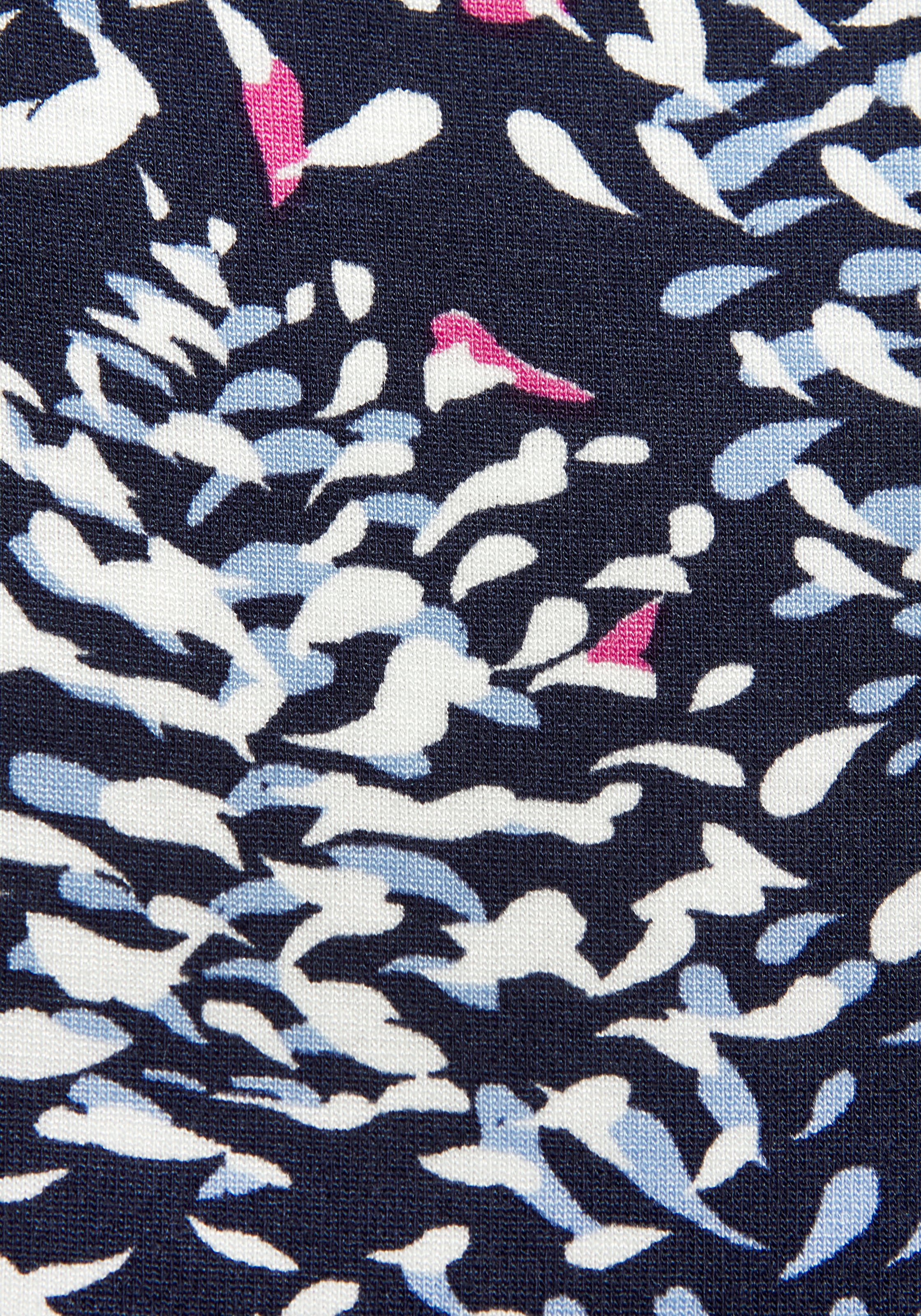 Vivance Sommerkleid, mit Bündchen in der Taille, Strandkleid, Alloverprint