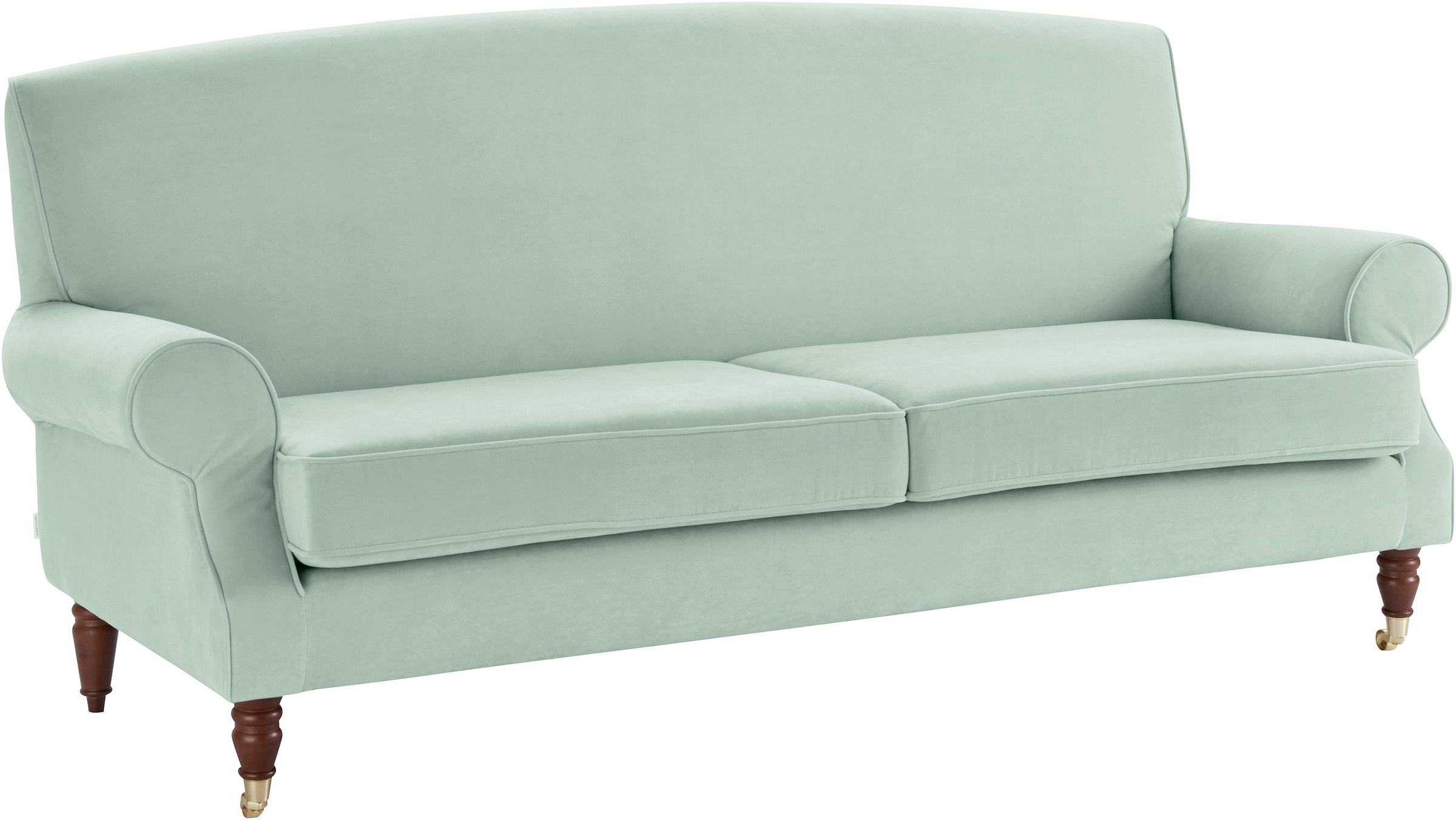 Thumbnail - Home affaire 3-Sitzer "Rennes" in Samtoptik oder Baumwoll-Mix