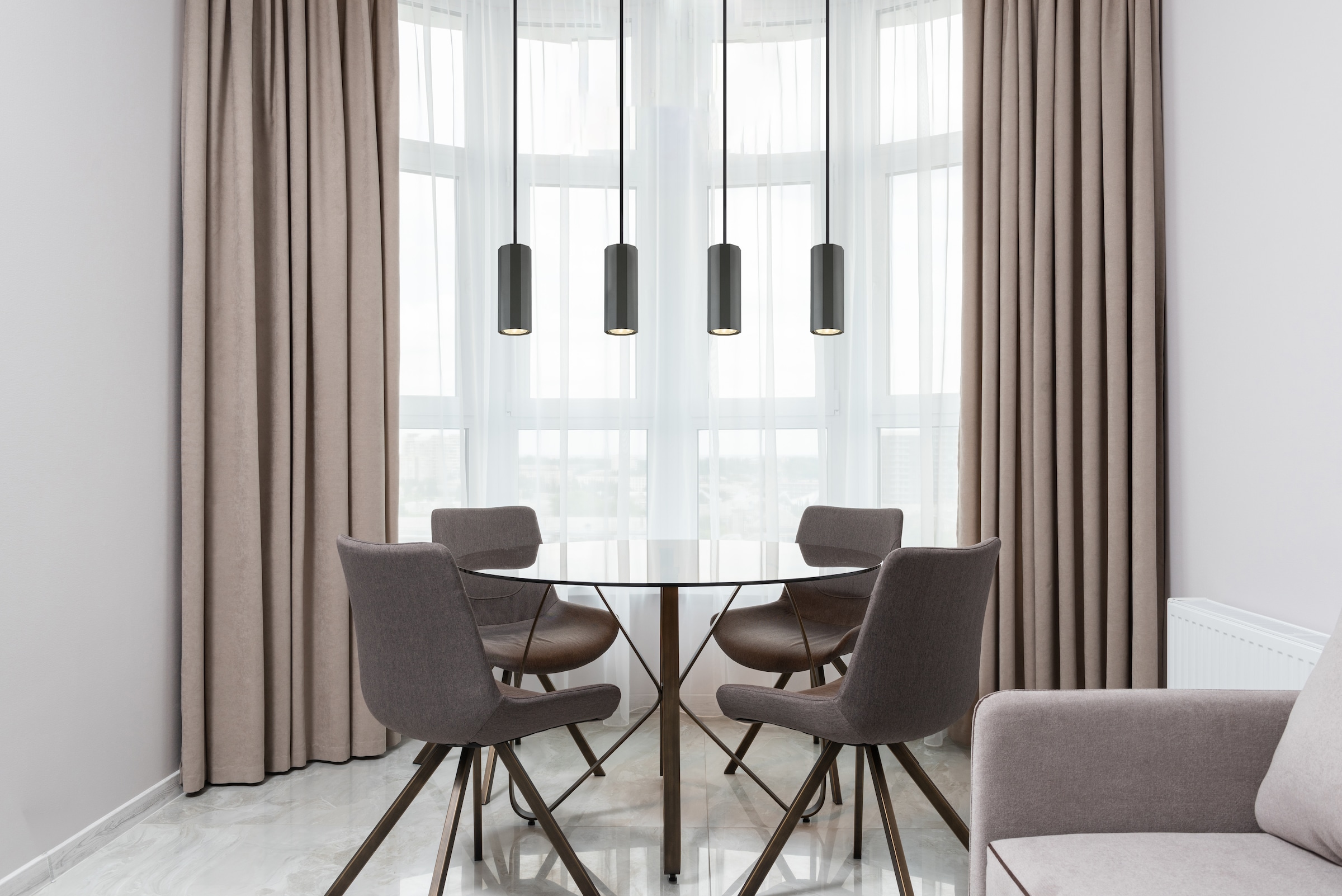 GLOBO LIGHTING Hängeleuchte »JAMES«, Leuchtmittel GU10 | ohne Leuchtmittel, Hängelampe/Pendelleuchte/Esszimmer/Wohnzimmer/Esstisch