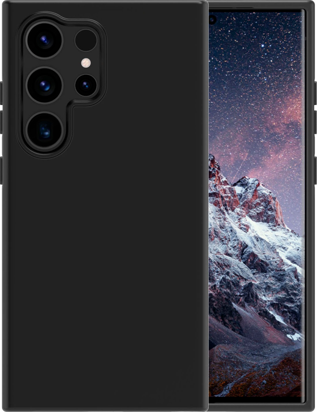 DBRAMANTE1928 Smartphone-Hülle "Iceland D3O Samsung Galaxy S24 Ultra", Samsung Galaxy S24 Ultra, schwarz, Hüllen