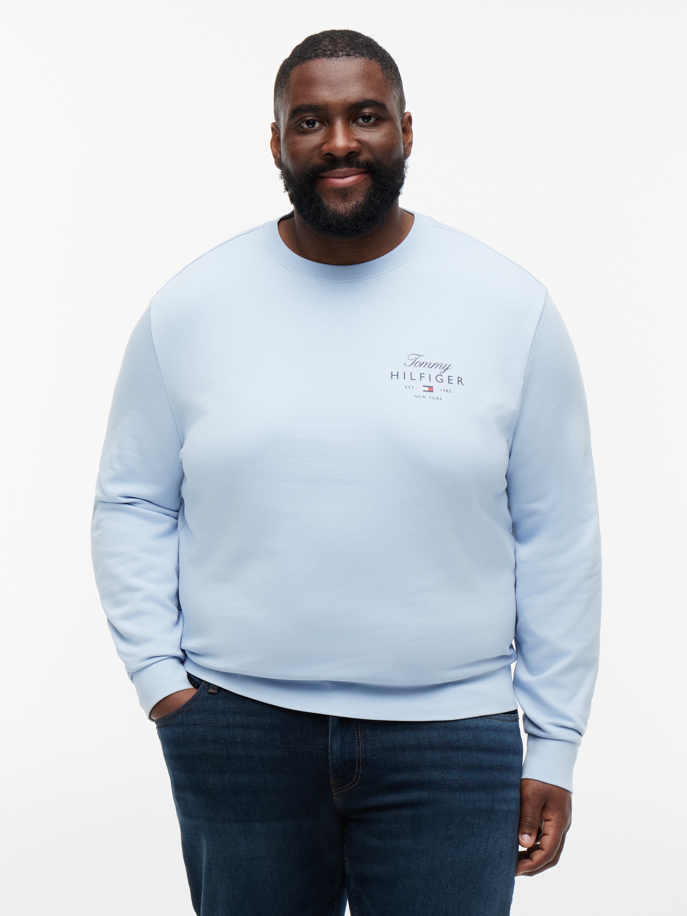 Tommy Hilfiger Big & Tall Sweatshirt "BT-SCRIPT STACK", Große Größen
