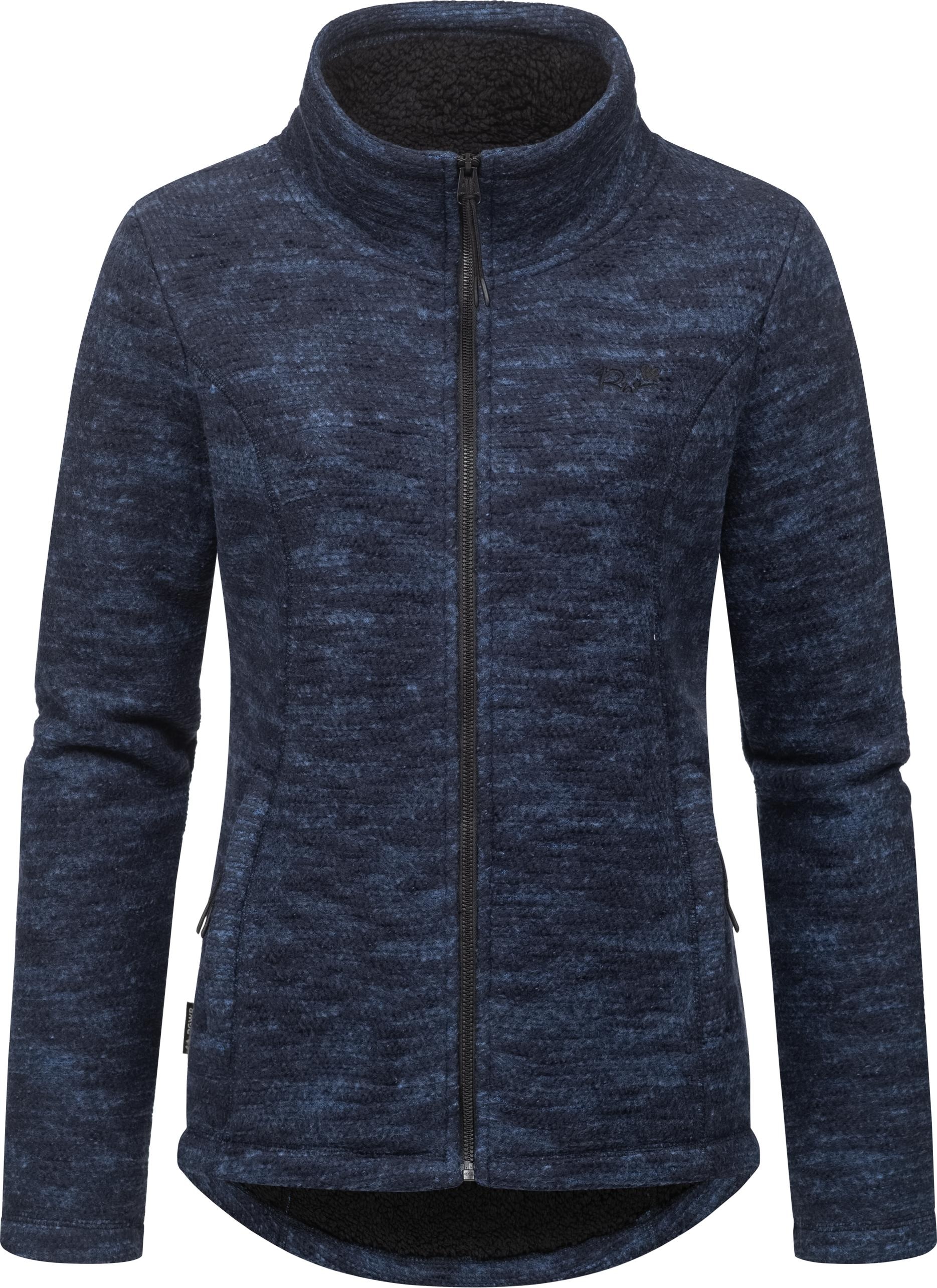 Ragwear Strickjacke »Liram Melange«, Kuschelige Übergangsjacke in Strick-Optik