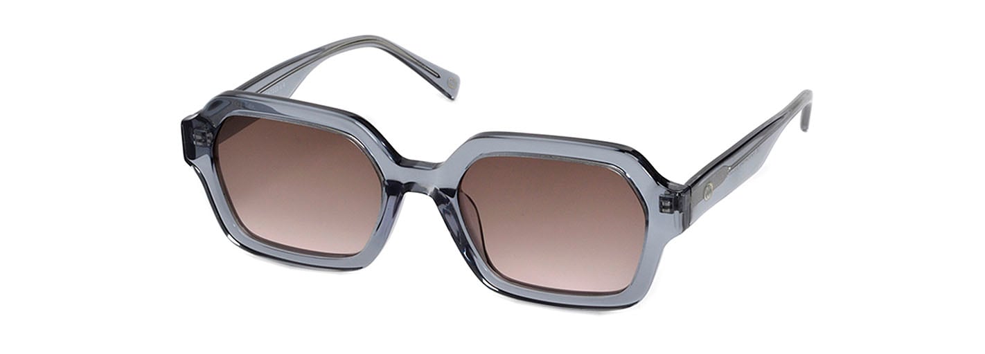 GERRY WEBER Sonnenbrille, Sechseckige Damenbrille im Bold-Look, Vollrand