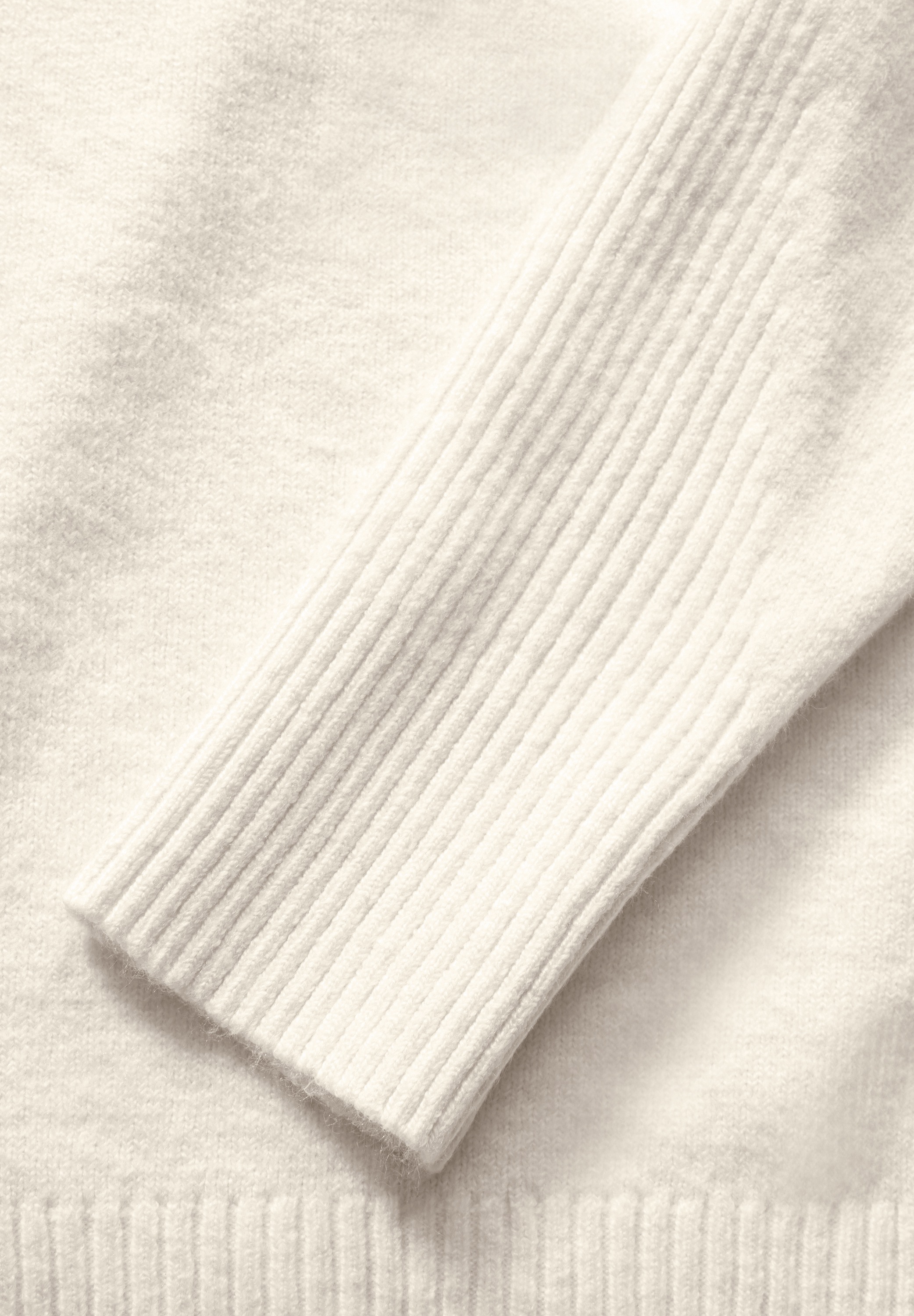STREET ONE Strickpullover, mit Stehkragen