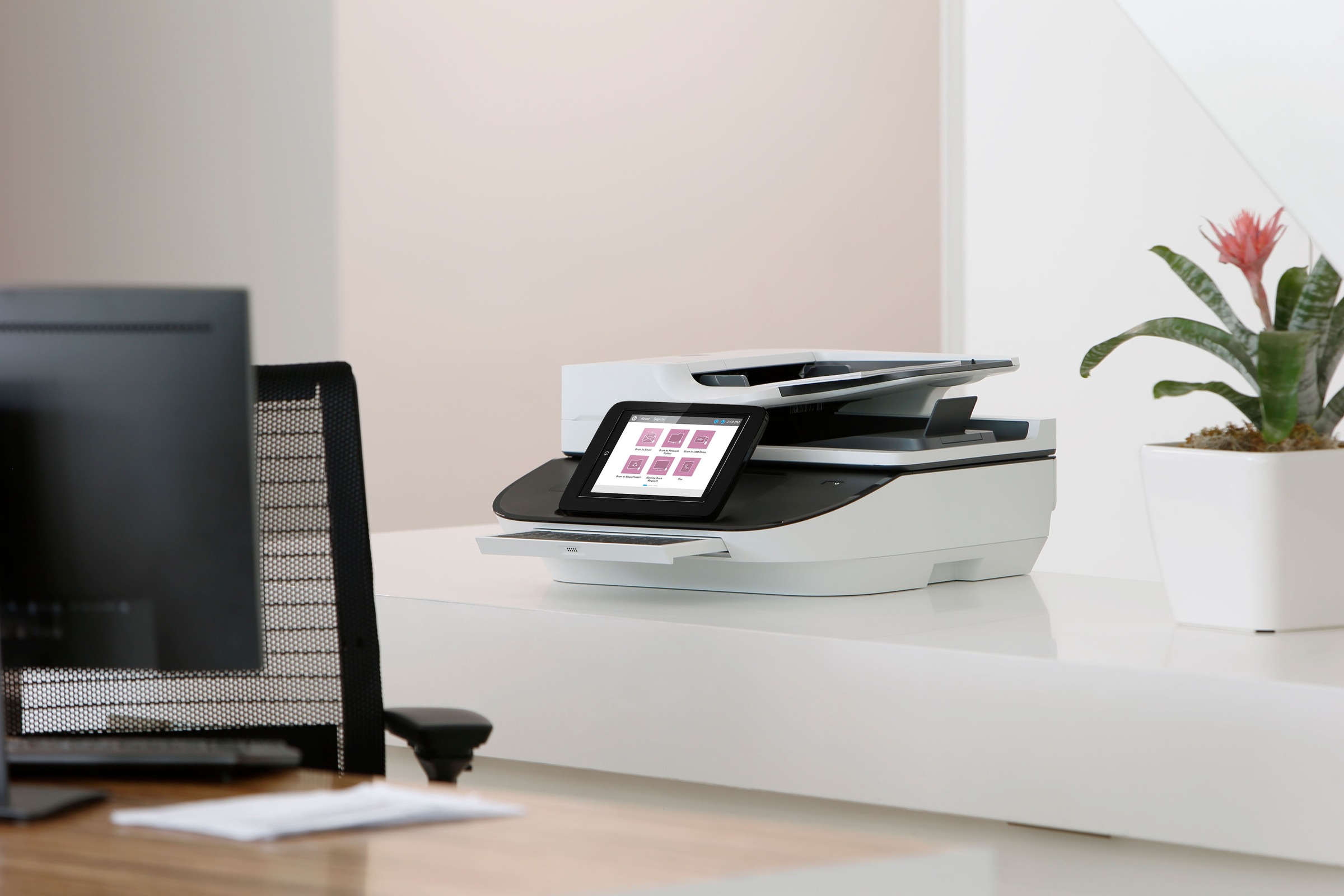 HP Scanner »Digital Sender Flow 8500 fn2 Workstation zur Dokumentenerfassung«