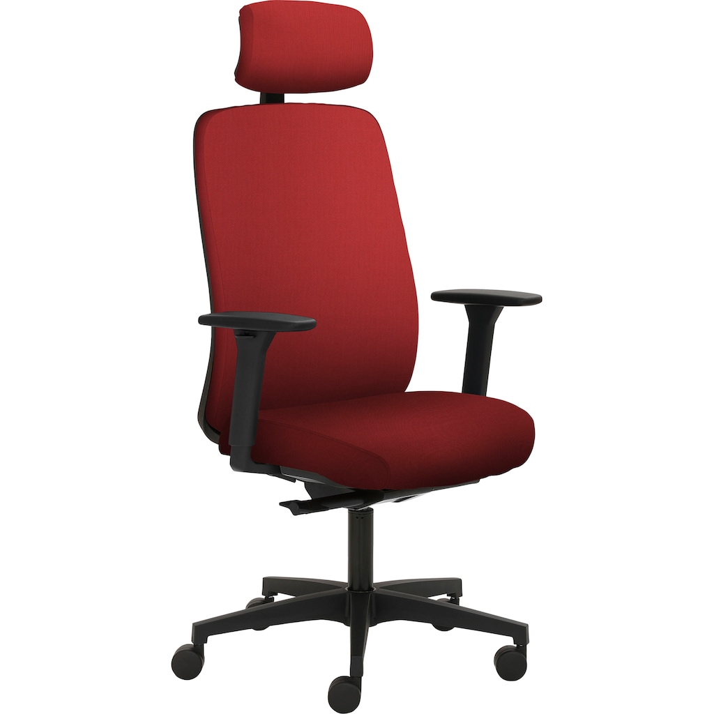 Mayer Sitzmöbel Drehstuhl »2229«, Struktur (recyceltes Polyester), höhenverstellbare Armlehnen, Kopfstütze, Sitztiefenverstellung