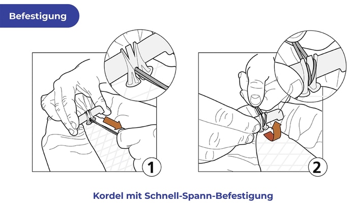 Maximex Bügelbrettbezug »Modell Keramik M Floral«, Bügeltischbezug mit Hitzereflexion und Polsterung, bis 126 x 41 cm