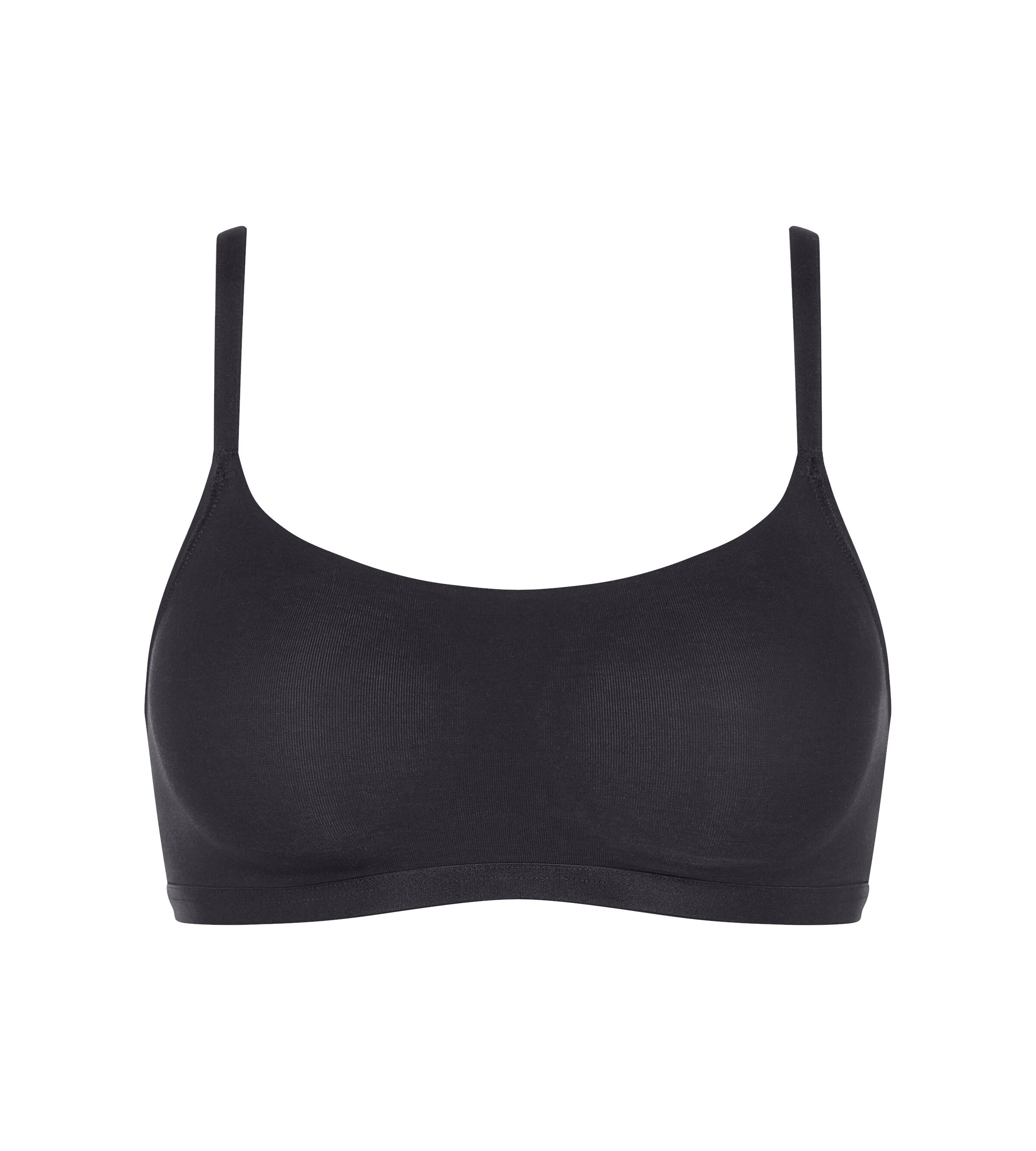 sloggi Bustier "GO Daily Cotton Top", Glanz-Effekt Details, glattes, flache günstig online kaufen