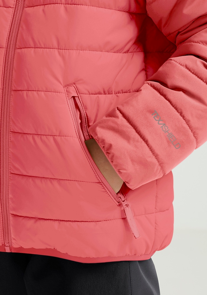 Jack Wolfskin Outdoorjacke »ZENON JKT KIDS«, mit Kapuze
