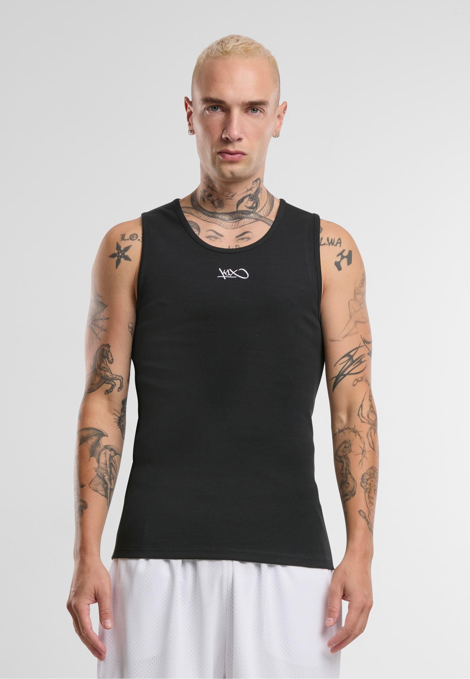 K1X Tanktop »K1X KXM251-010-2 K1X Tag Logo Rib Tanktop« 1 Stk.