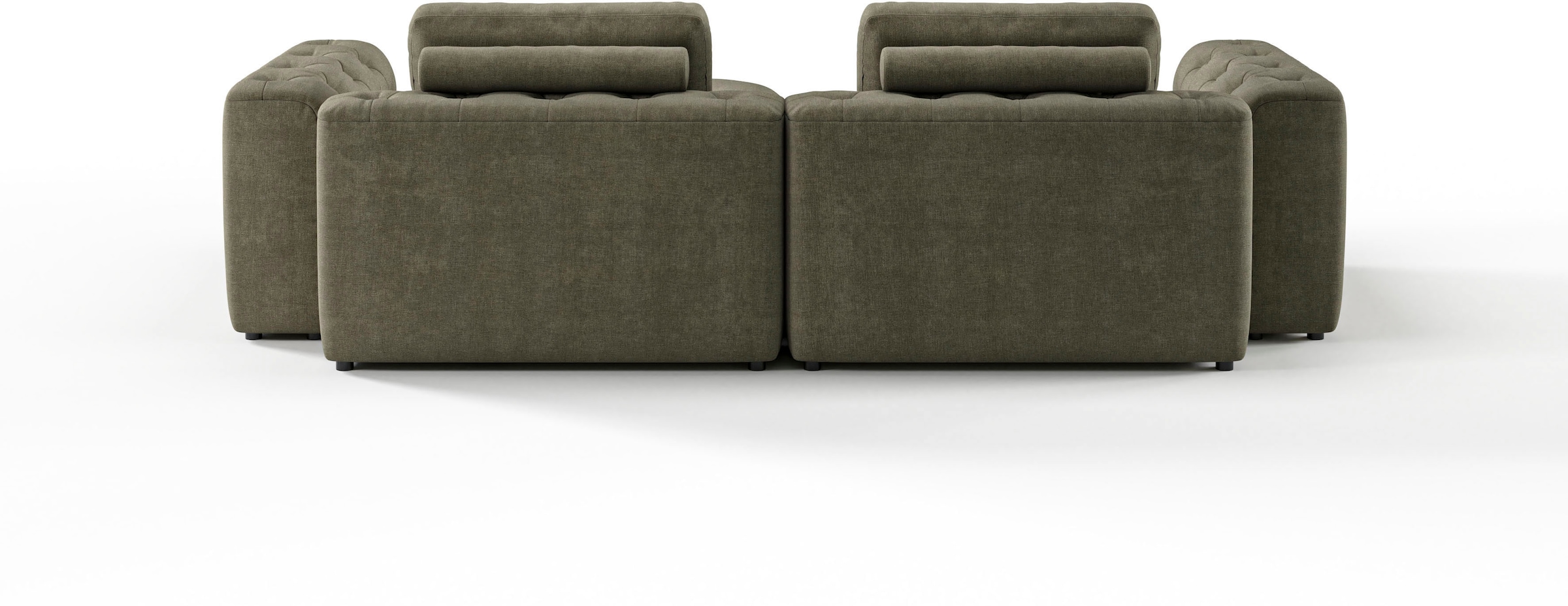 RAUM.ID Ecksofa »Cushid L-Form«, Modulset, bestehend aus 3 Teilen