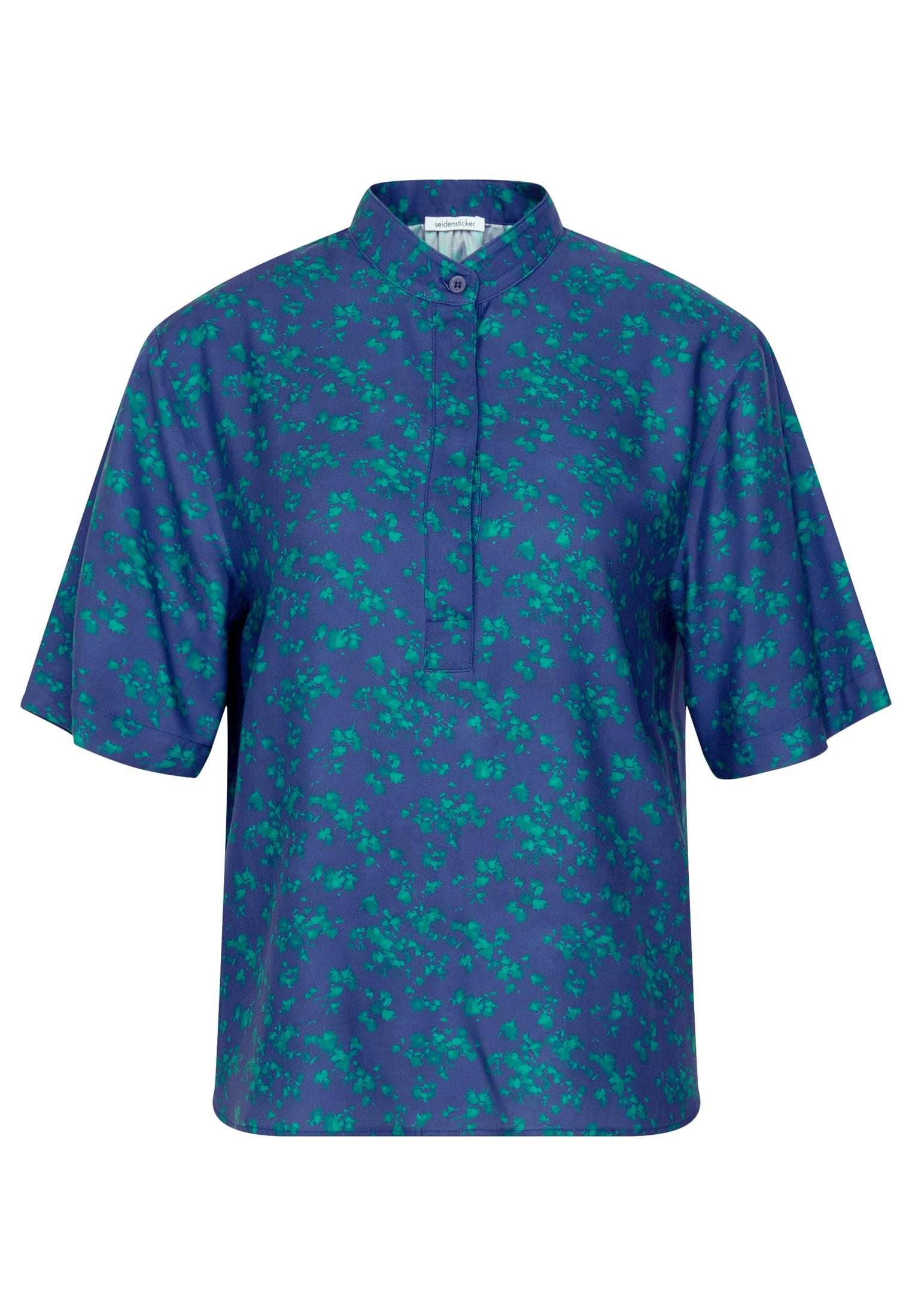 seidensticker Klassische Bluse Tunika Druck