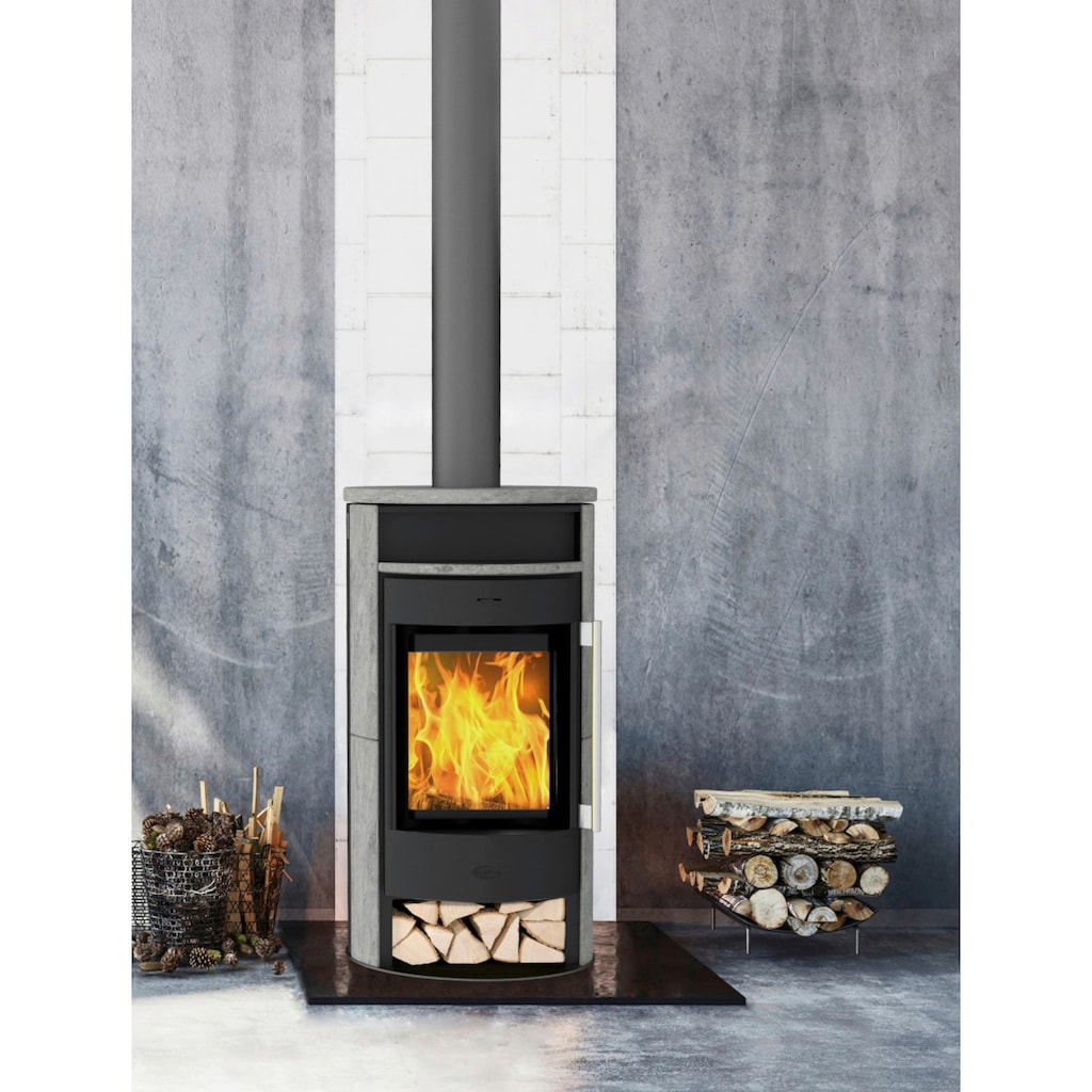 Fireplace Kaminofen »Durango Speckstein«, Tee- und Holzfach