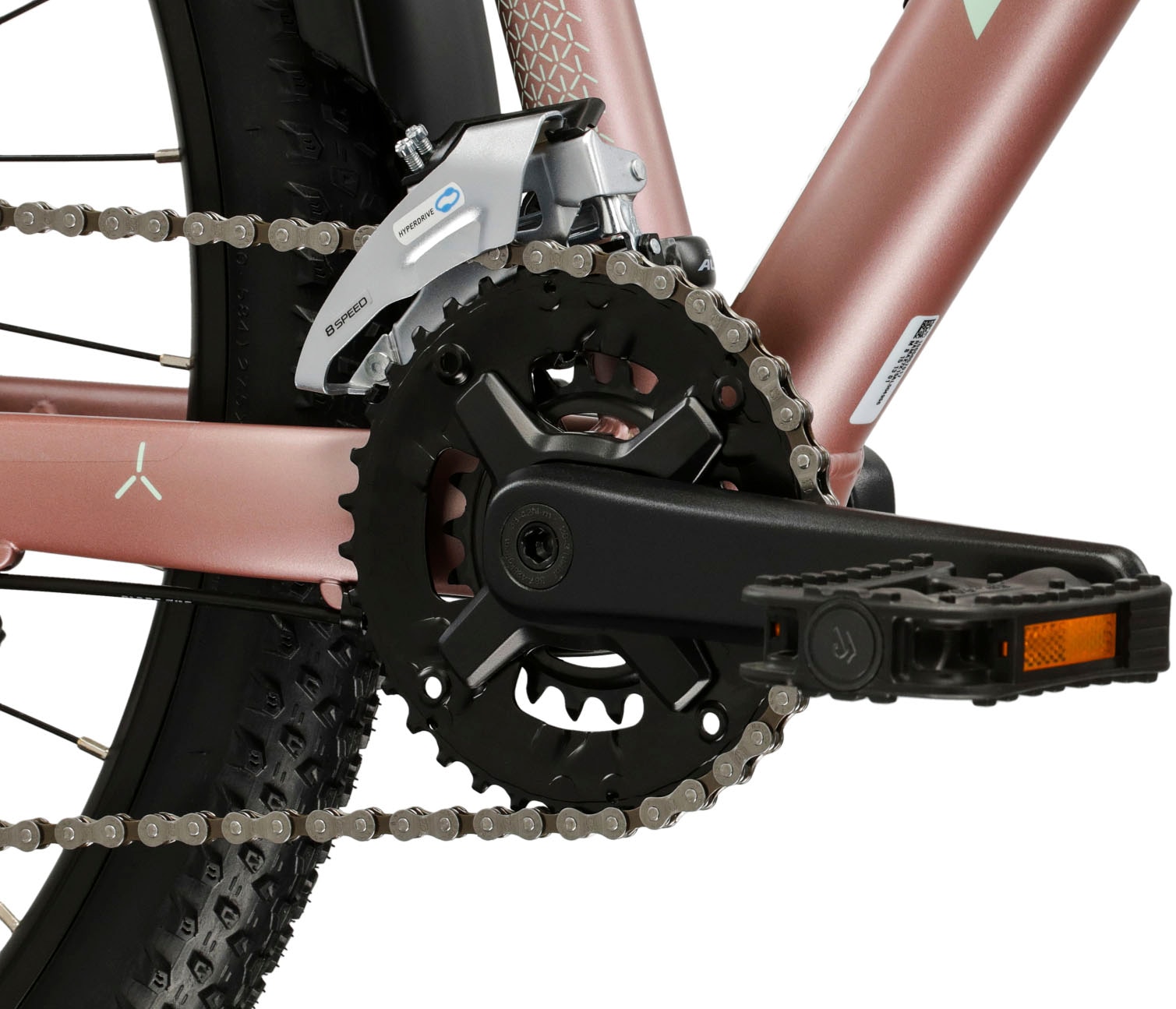 Kross Mountainbike »Damen Hardtail Lea 4.0 EQ«, 16 Gang, Shimano, ACERA M3020 Schaltwerk, Kettenschaltung