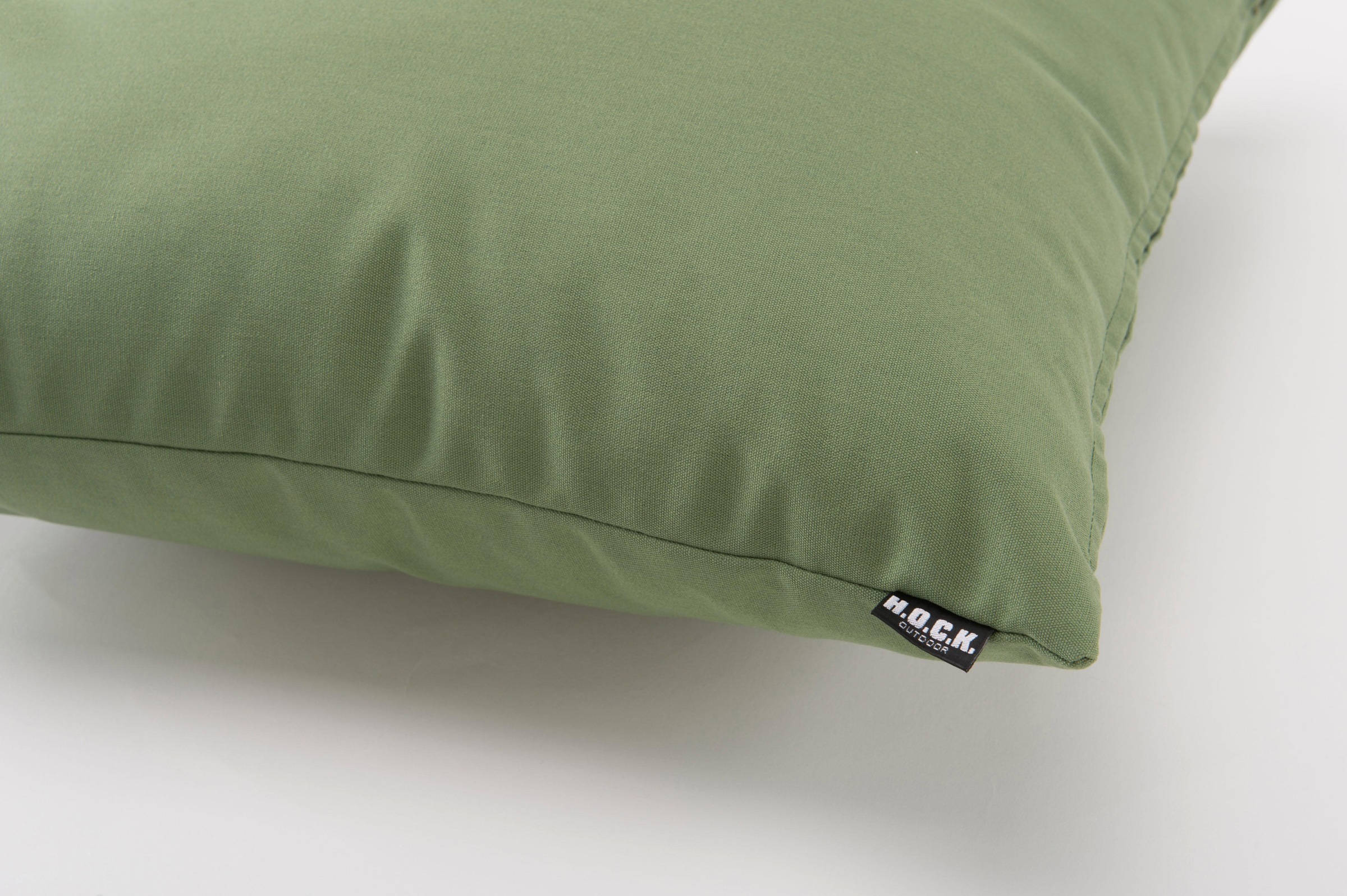 H.O.C.K. Dekokissen »Classic Uni«, Kissenhülle mit Füllung, 1 Stück, 50/50 cm