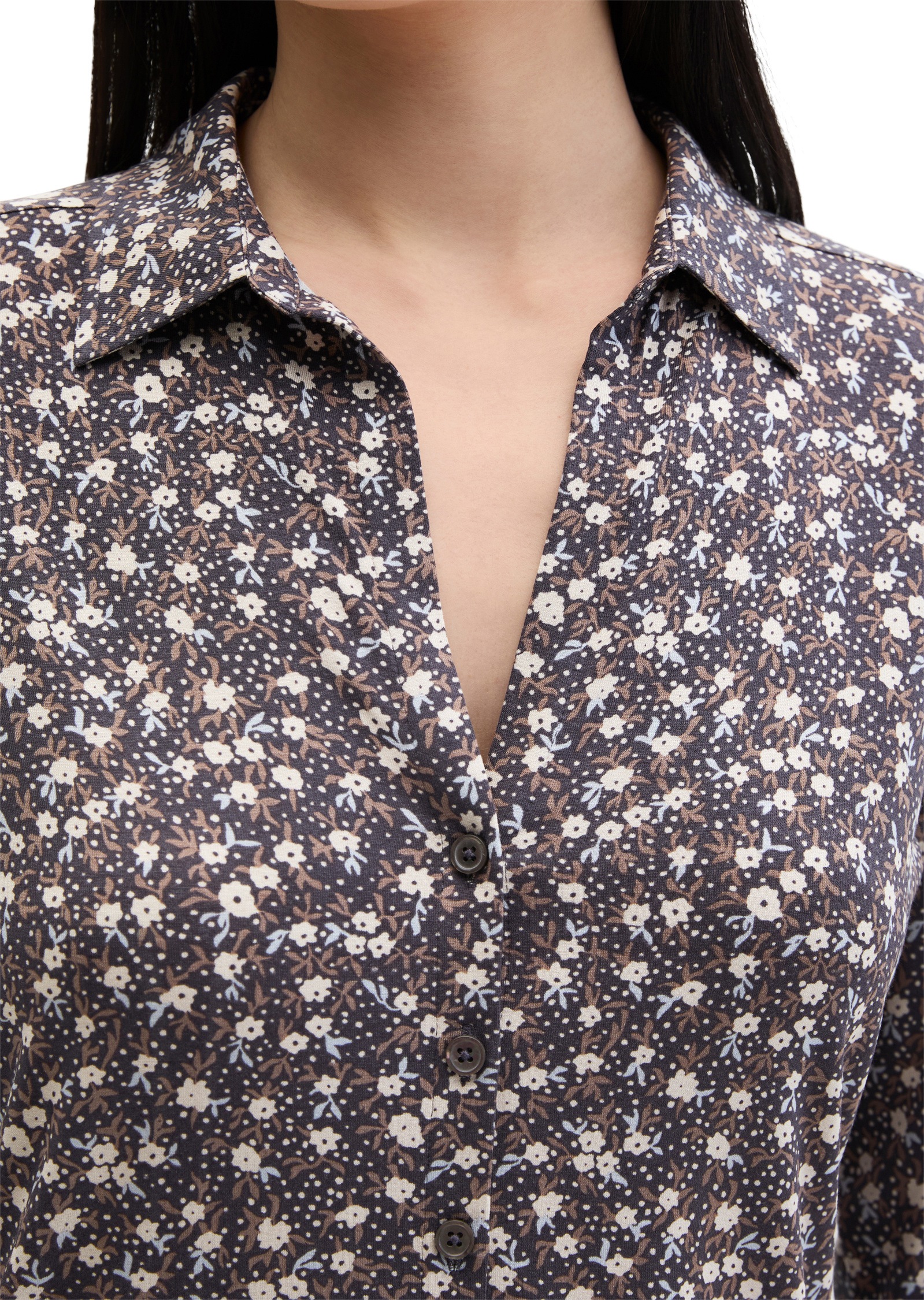 Marc O'Polo Blusenshirt »aus LENZING™ ECOVERO™«