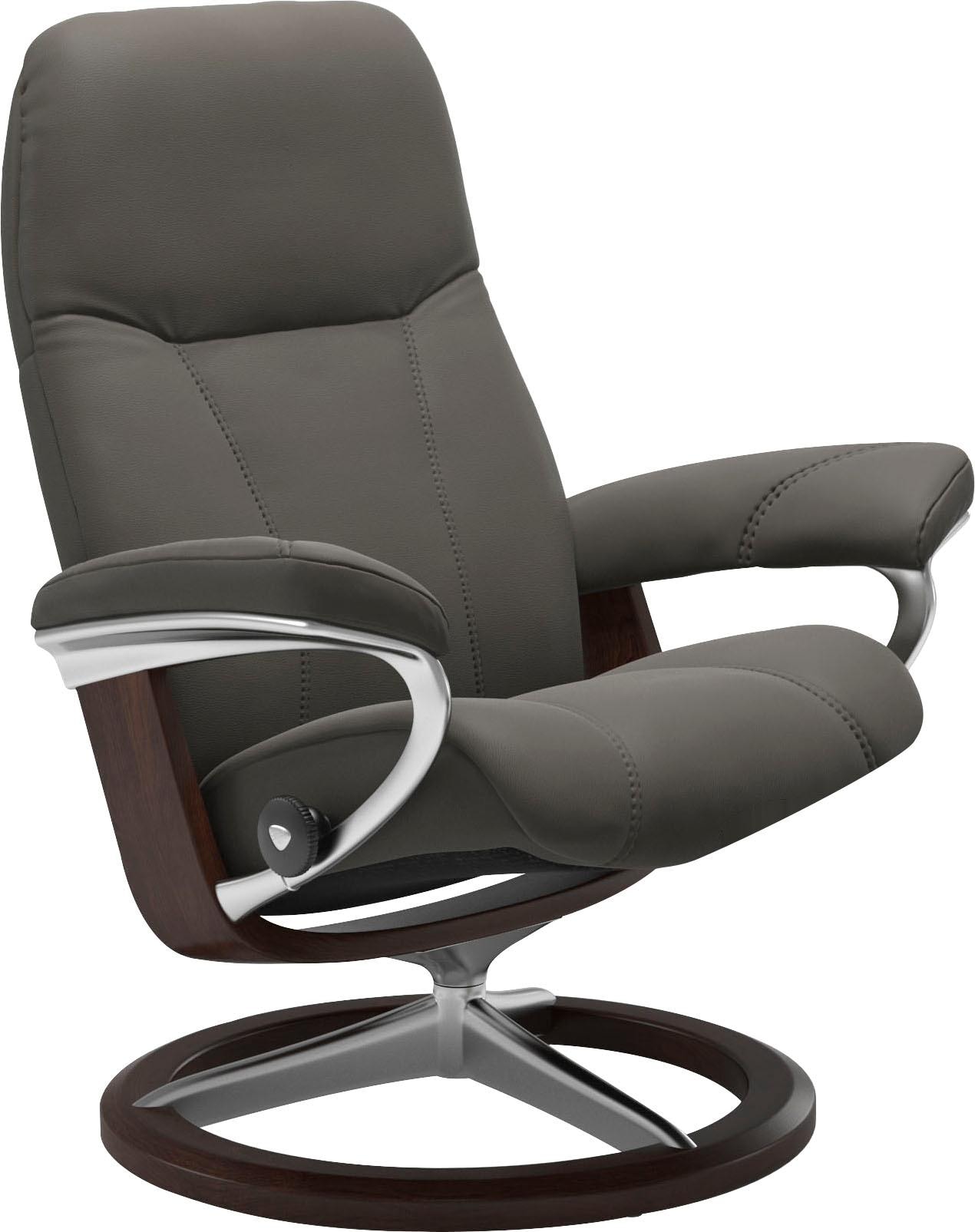 Stressless "Consul" mit Signature Base, Größe S, Gestell Braun günstig online kaufen