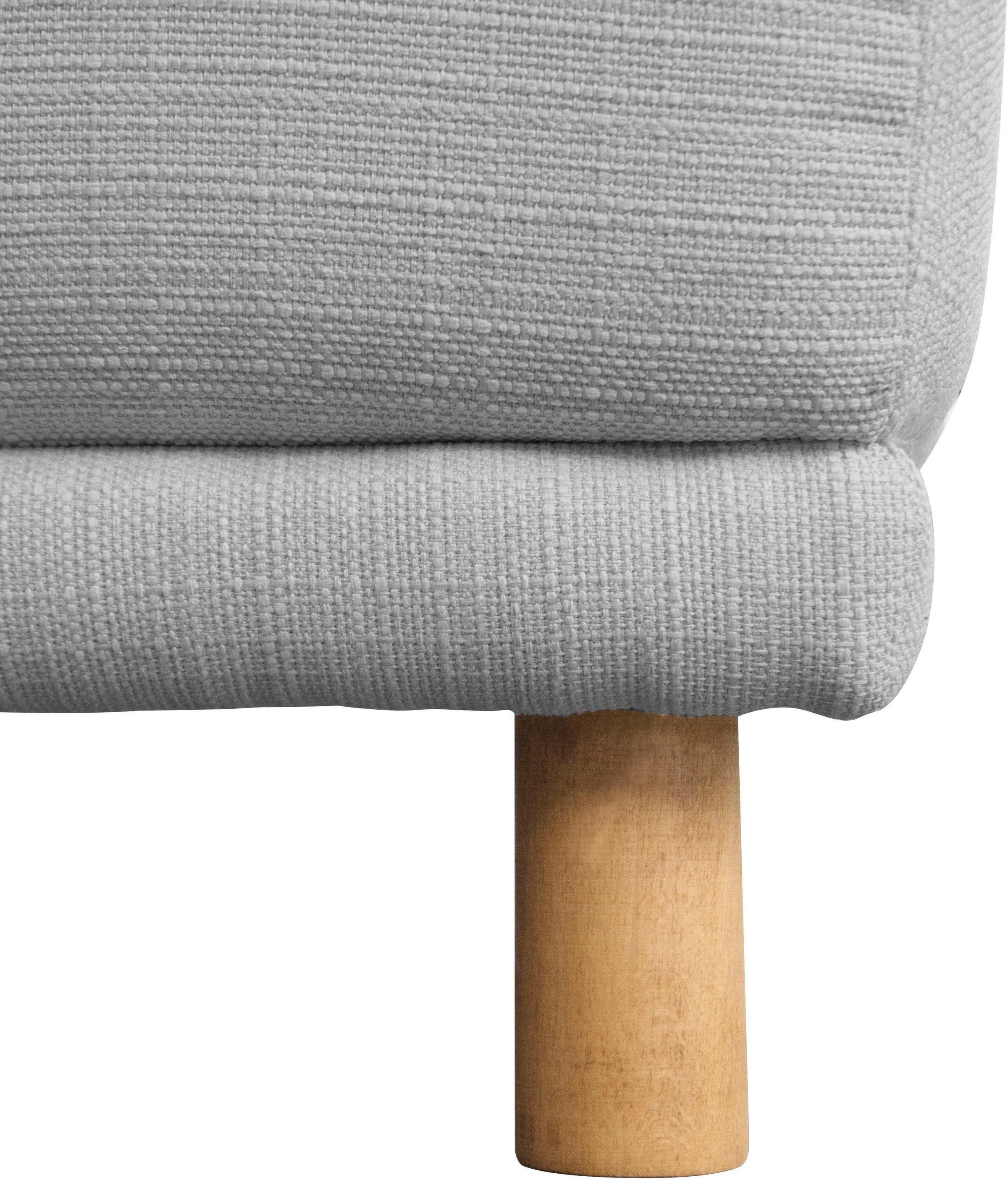 andas Wohnlandschaft »Maroon U-Form«, in skandinavischem Design, mit losen Kissen