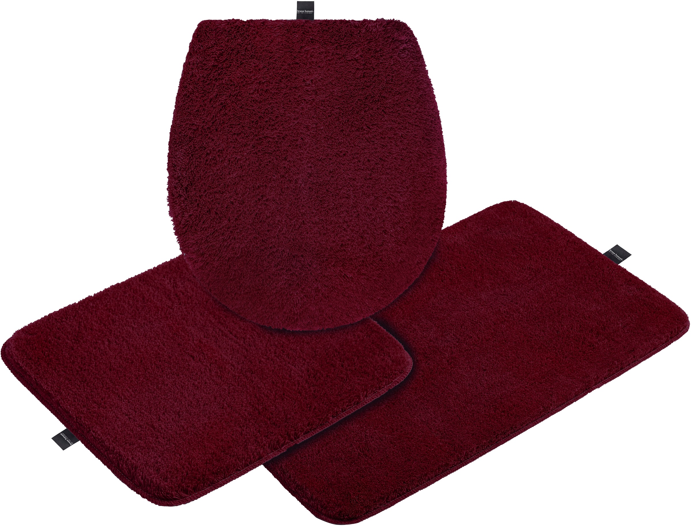 Bruno Banani Badematte "Lana, Badvorleger, Badezimmer Teppich" Höhe 25 mm r günstig online kaufen