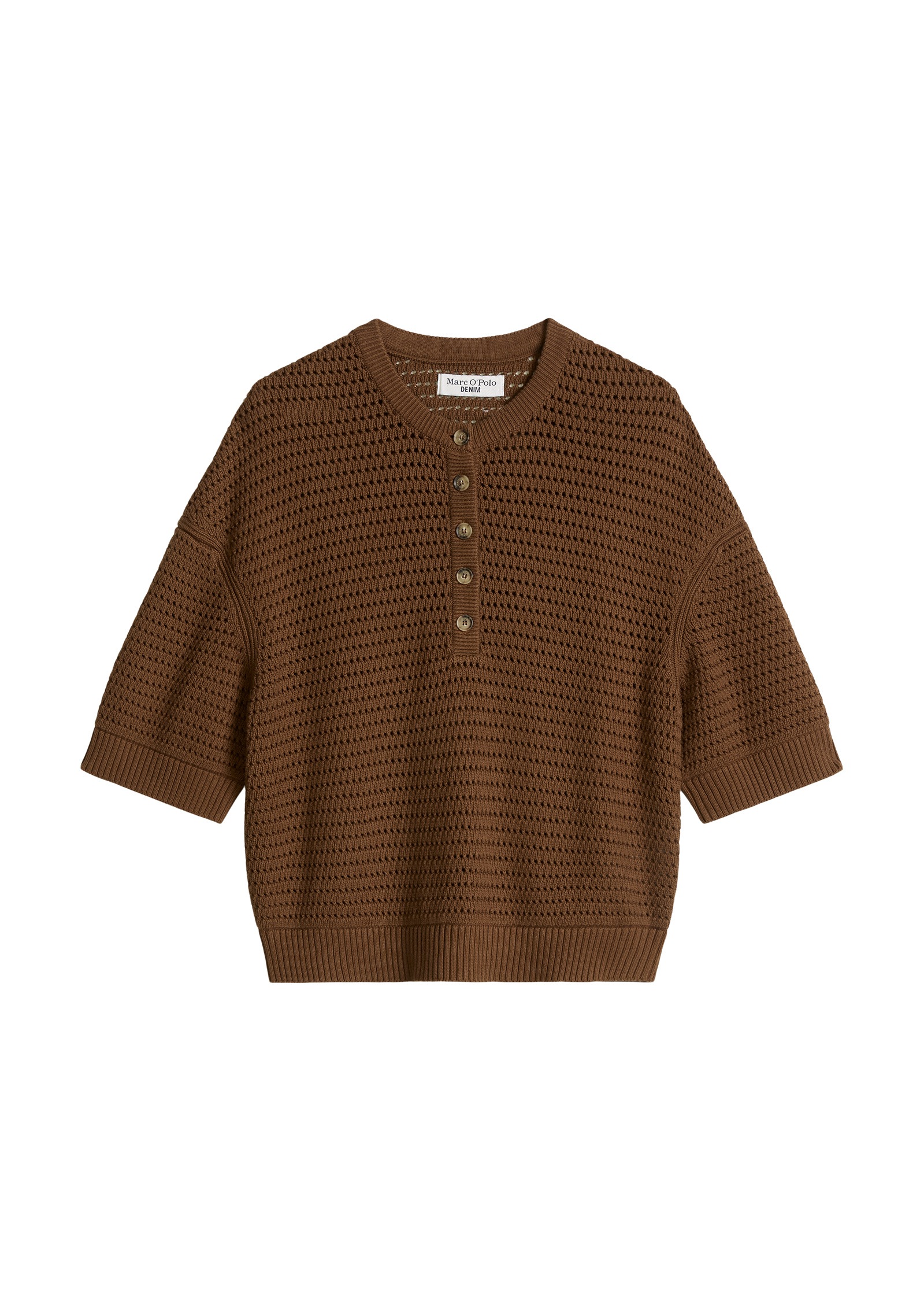 Marc O'Polo DENIM Strickpullover »aus Organic Cotton«