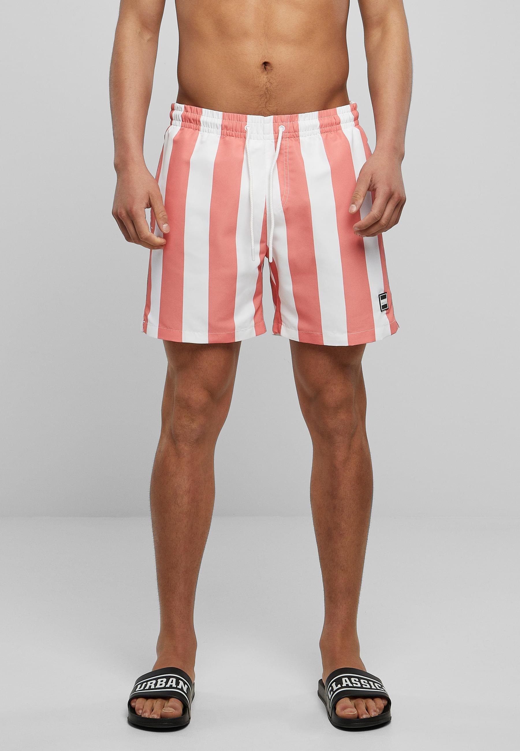 URBAN CLASSICS Badeshorts »Urban Classics Herren Pattern Swim Shorts«