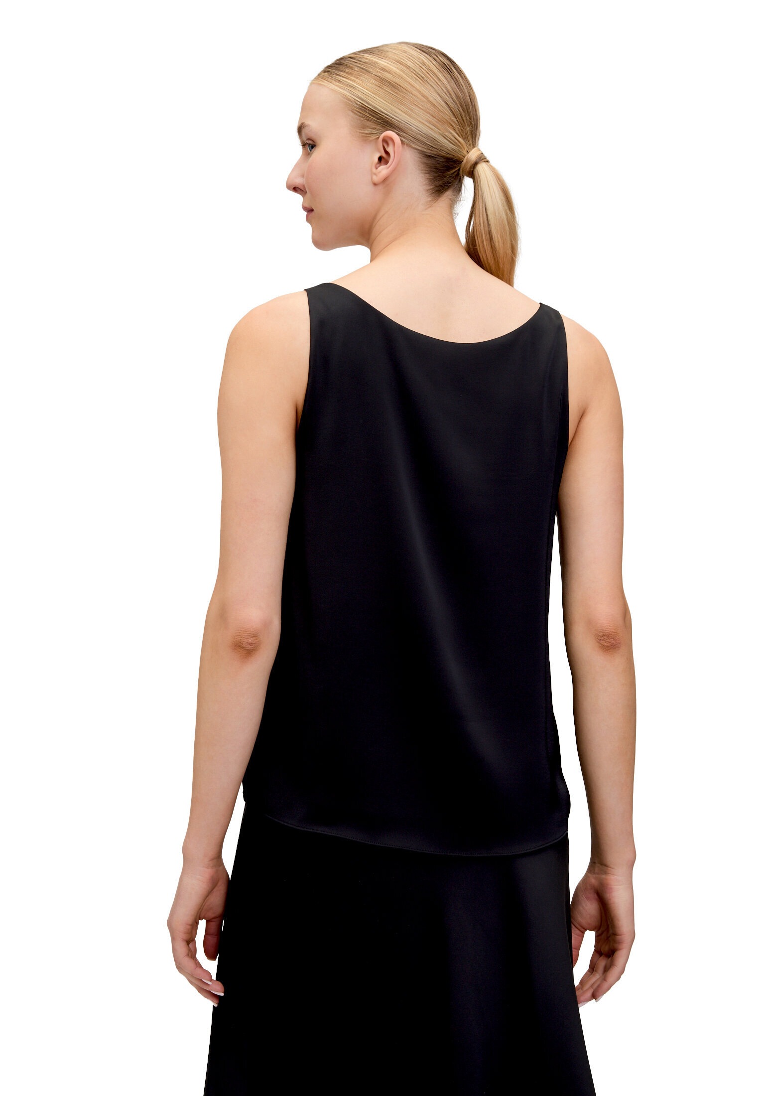 Vera Mont Satinbluse »Damen mit V-Ausschnitt«