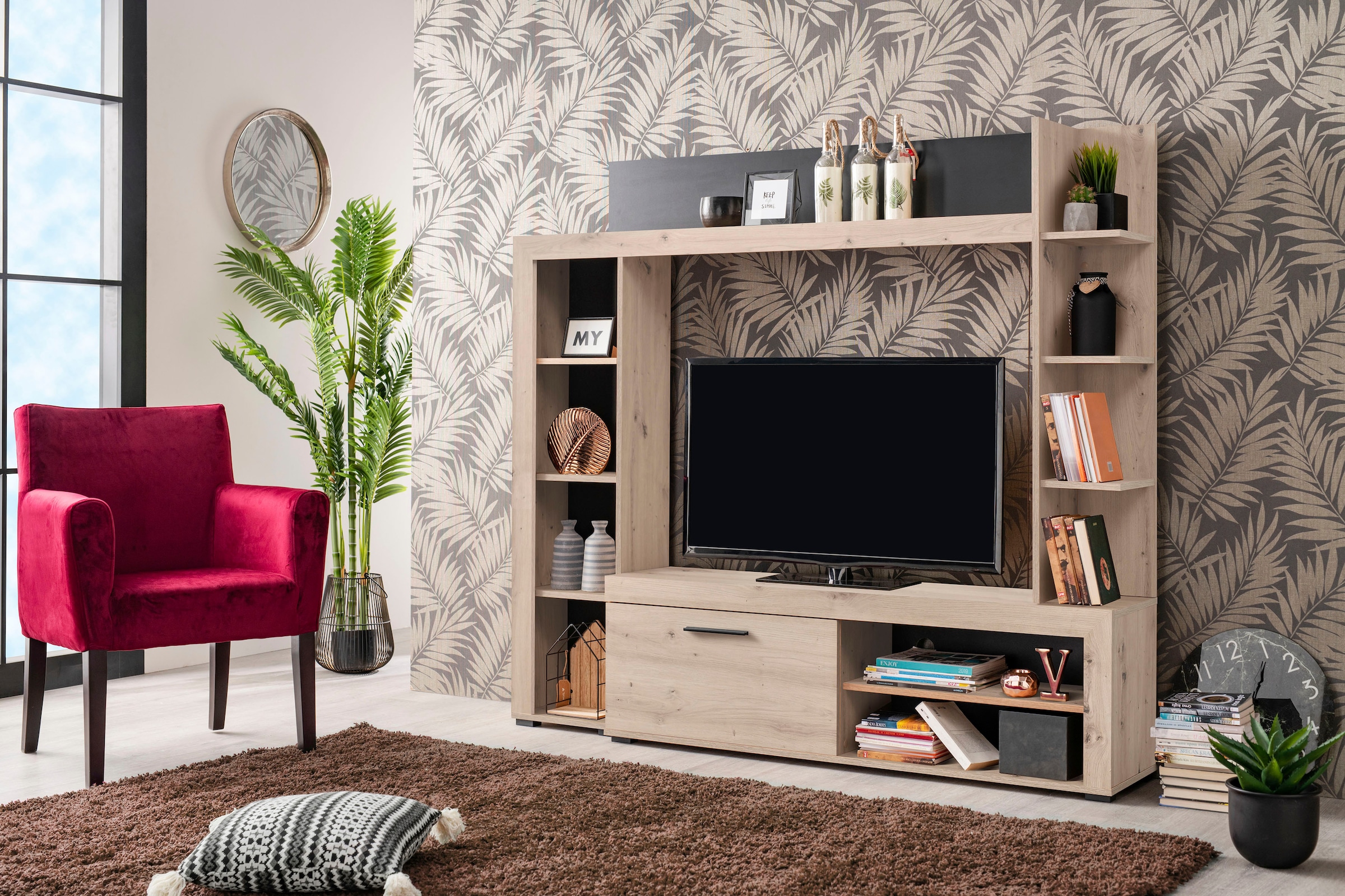 INOSIGN Wohnwand "Rubi" günstig online kaufen