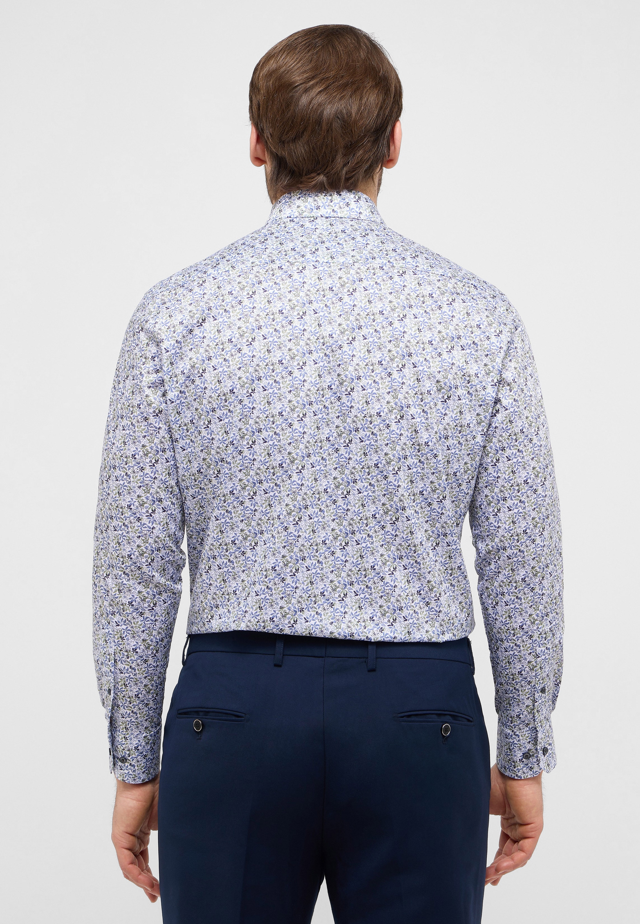 Eterna Langarmhemd »COMFORT FIT«, NON IRON (bügelfrei)
